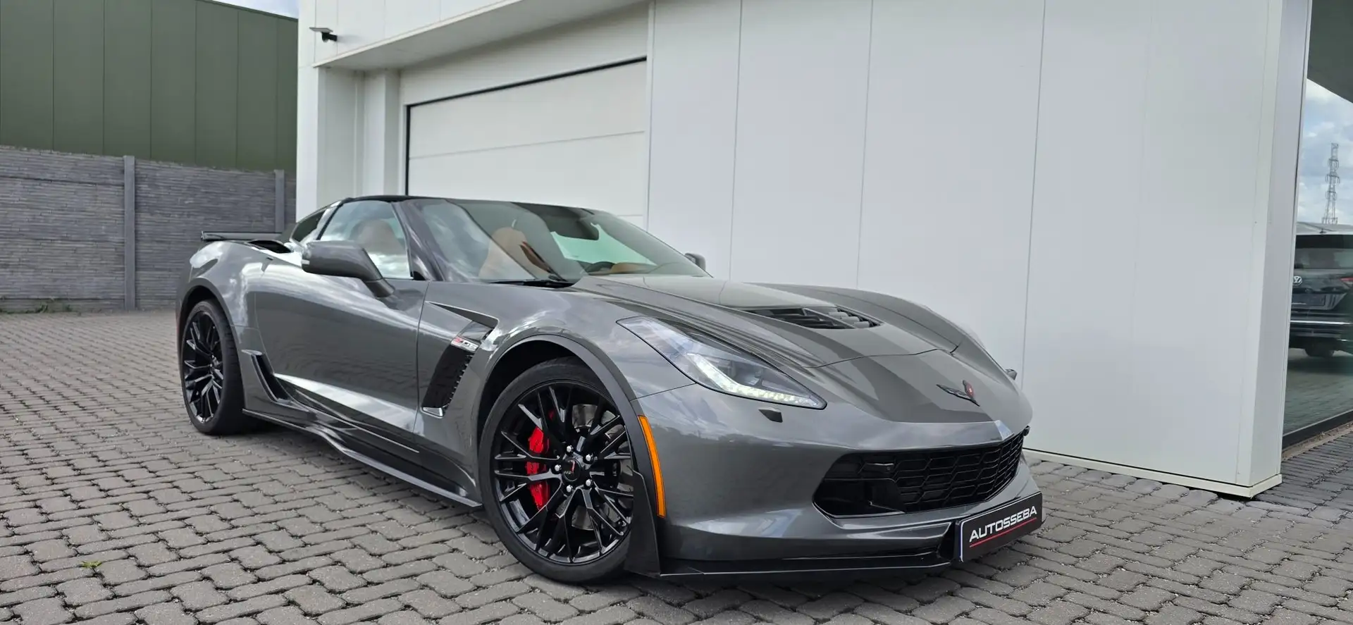 Chevrolet Corvette C7 Z06 3LZ 6.2 V8 Aut. Supercharged *EXCLUSIEVE* Grijs - 2