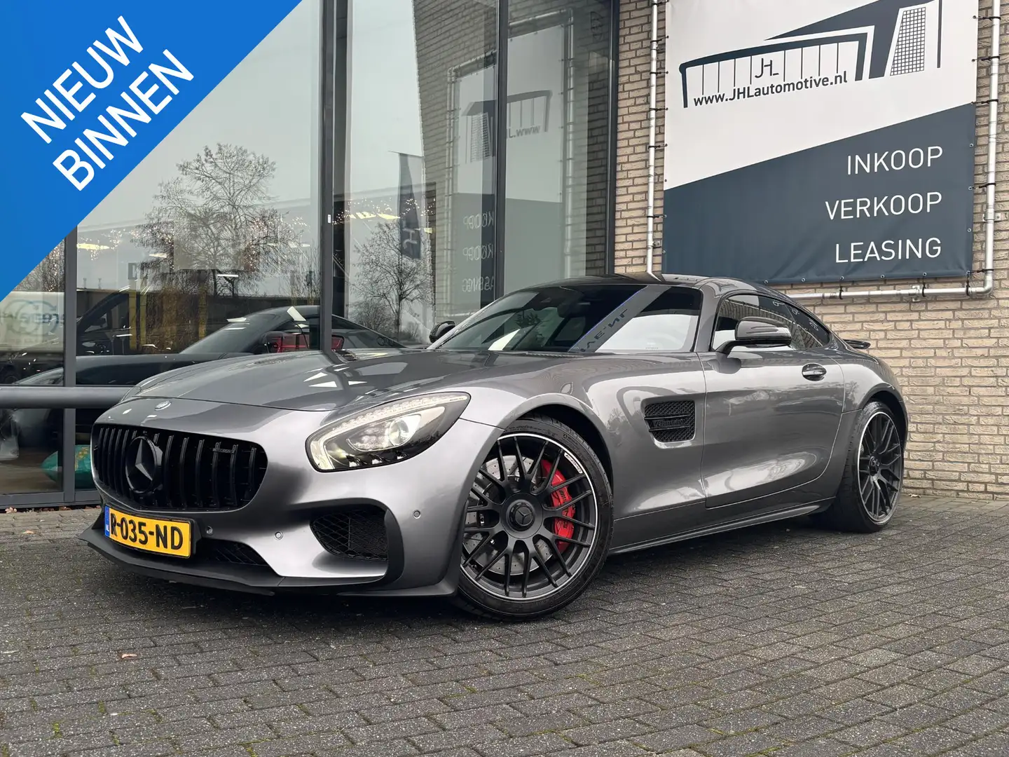 Mercedes-Benz AMG GT 4.0 S*EDITION 1*CARBON DAK*AERO PACK*CARPLAY*PERF* Grijs - 1