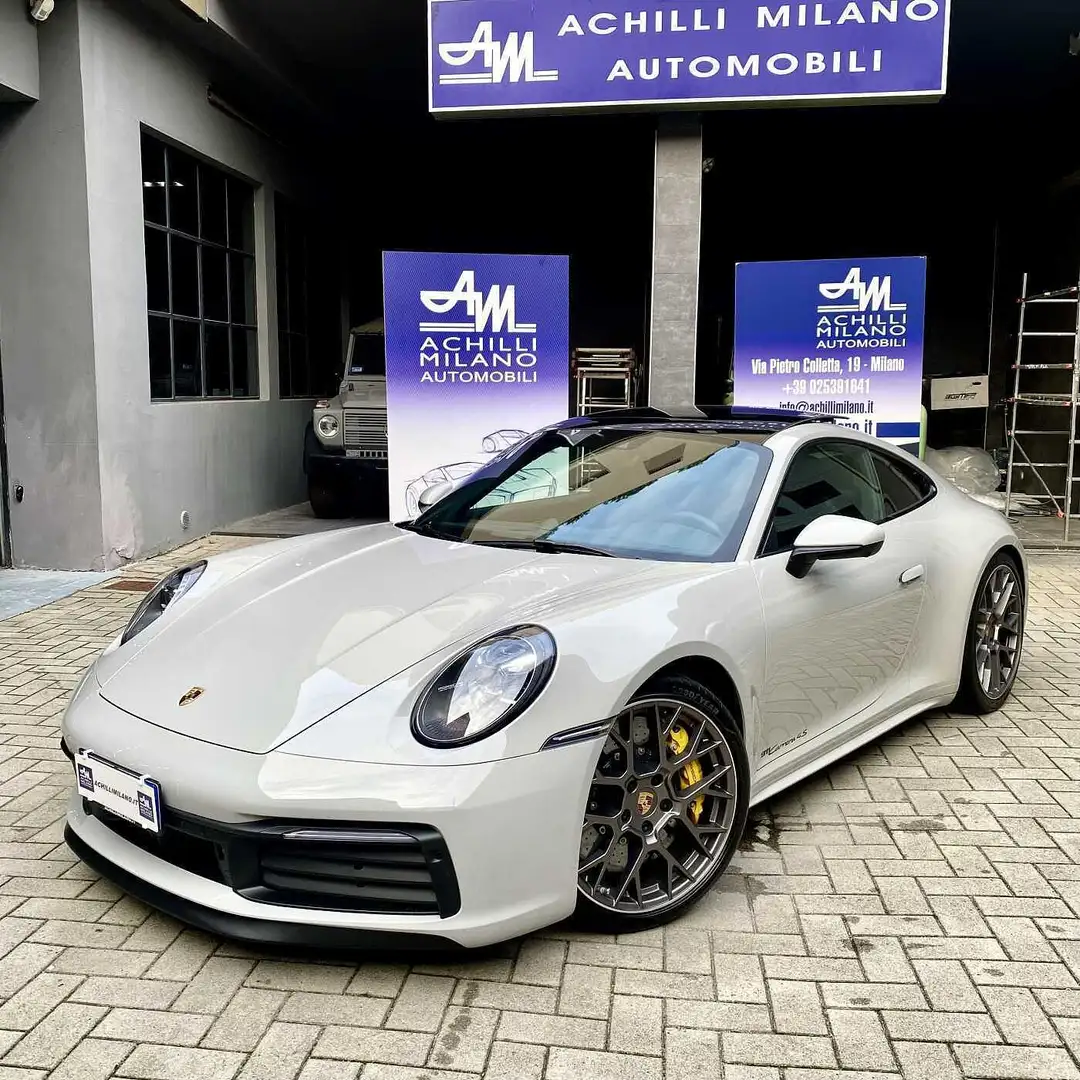 Porsche 992 /911 Carrera 4S CARBO-TETTO-PDCC-RADAR Grigio - 1