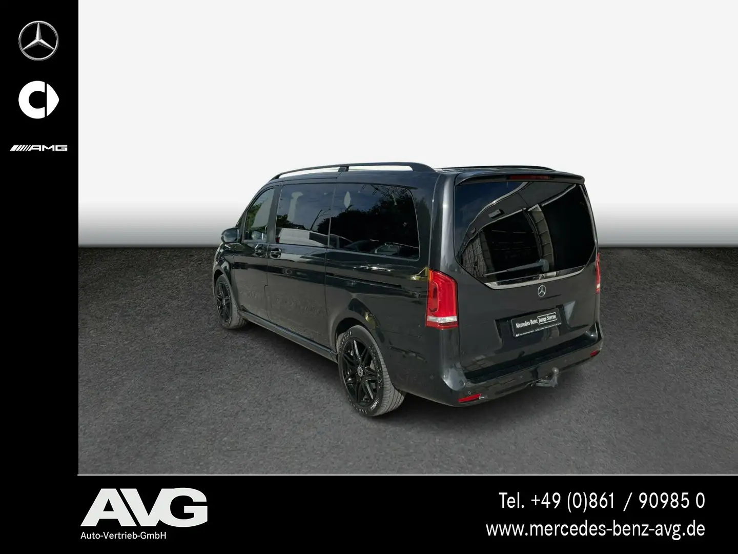 Mercedes-Benz V 300 V 300 d 4M AV/ED L AMG Leder Nappa 360 RFK AHK  BC Grau - 2