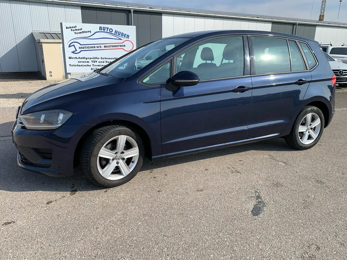 Volkswagen Golf Sportsvan TÜV NEU | SERVICE NEU| Comfortline Blau - 1
