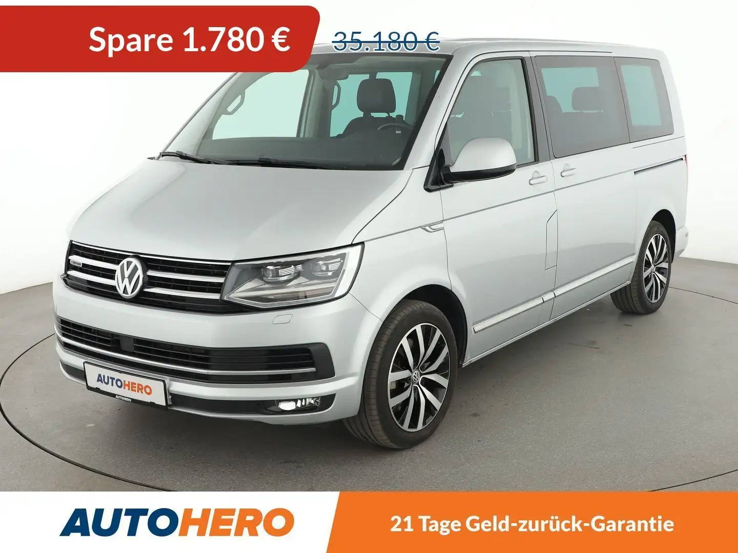 Volkswagen T6 Multivan 2.0 TDI Highline 4Motion *LED*ACC*STHZG*SHZ*CAM* Plateado - 1