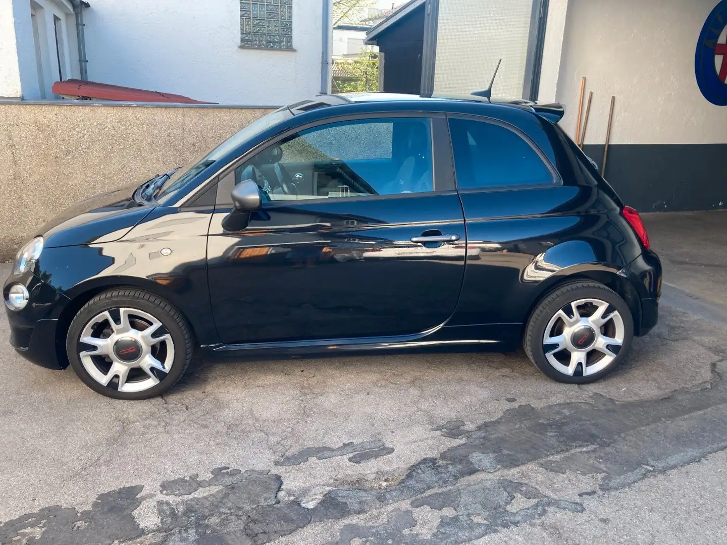 Fiat 500 S Zwart - 2