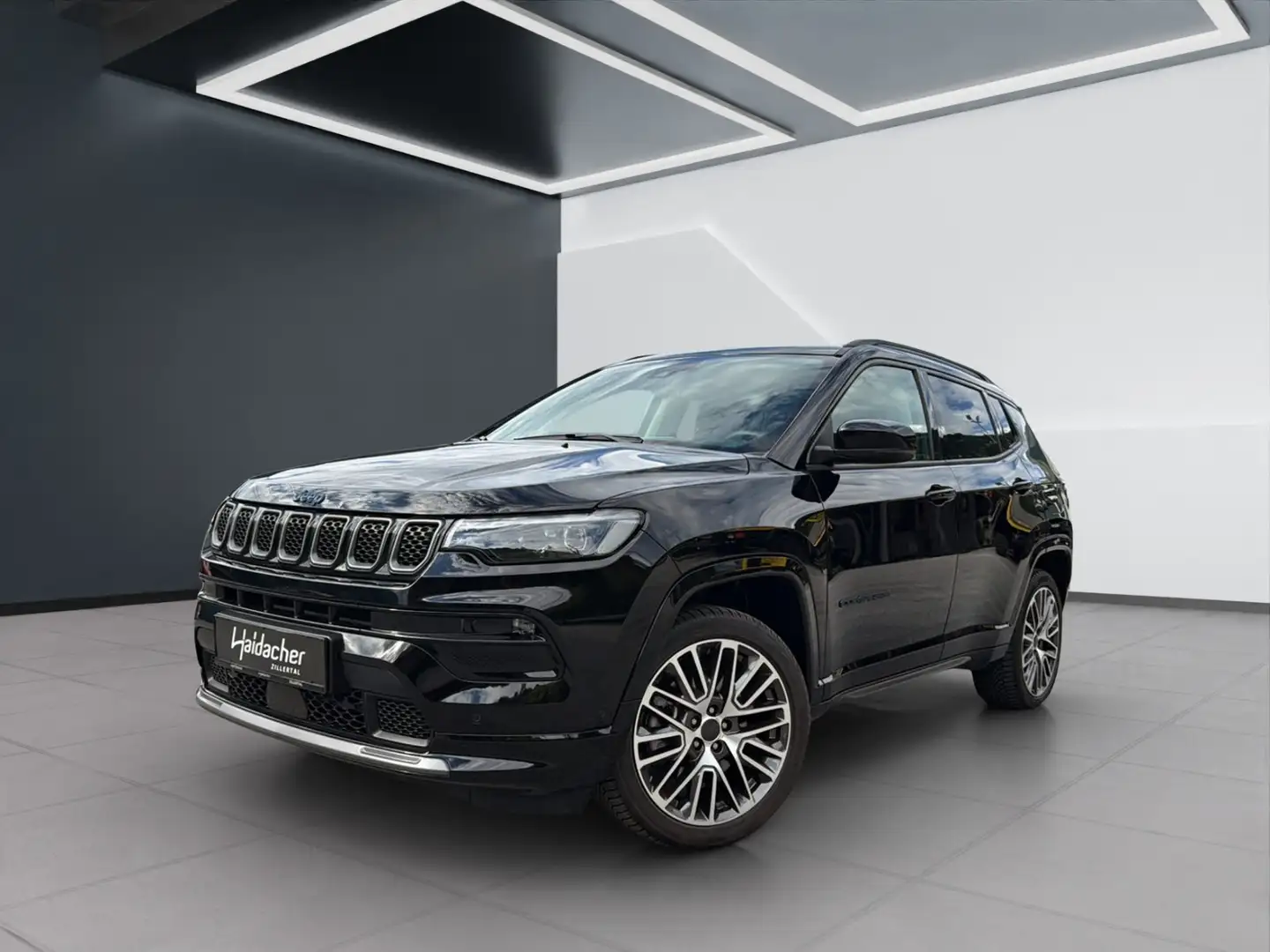 Jeep Compass 1.3 PHEV 4xe Summit Leder AUT Schwarz - 2