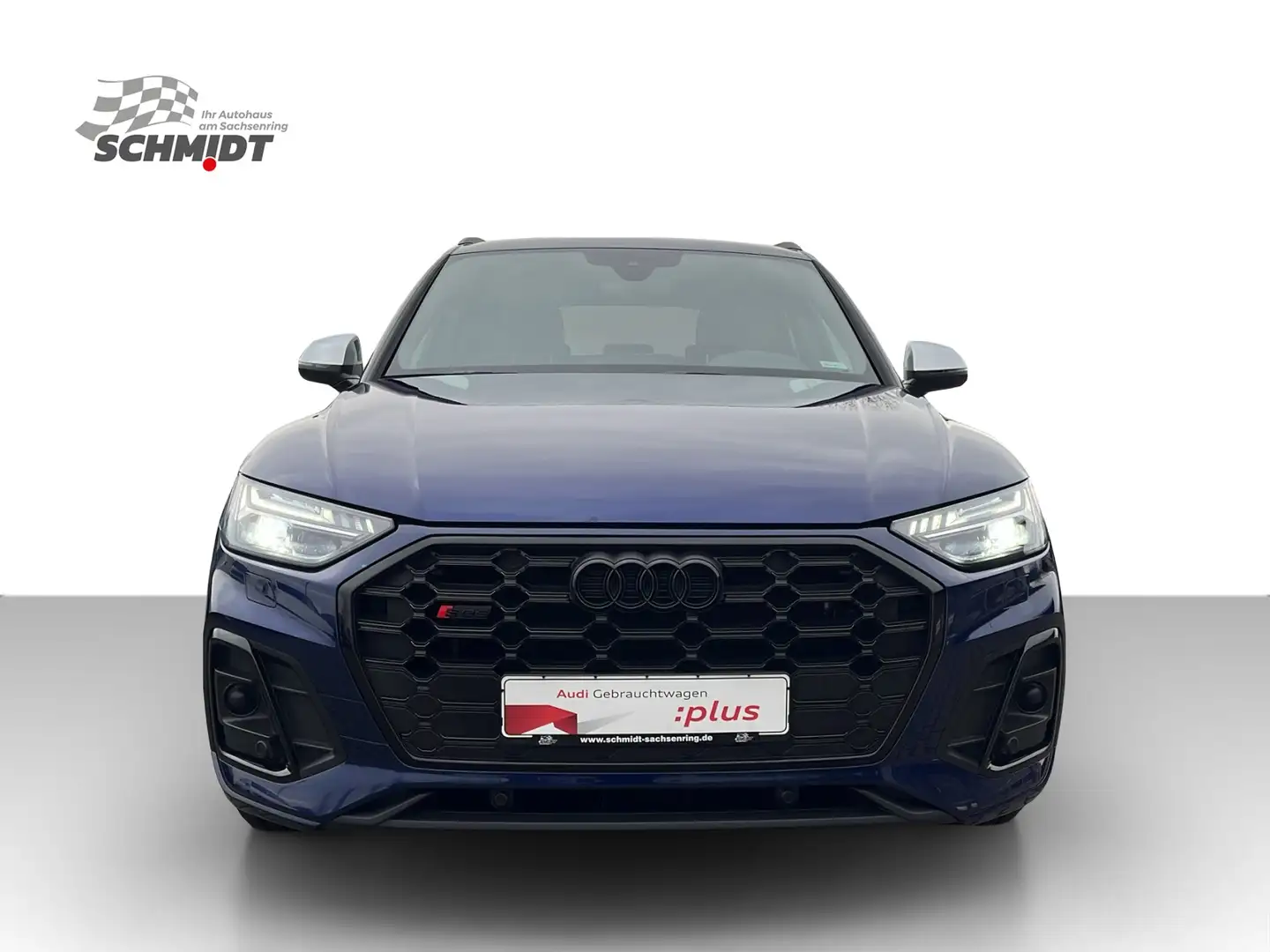 Audi SQ5 3.0 V6 TDI STHZ Optik MATRIX Tour+Stadt Blau - 2