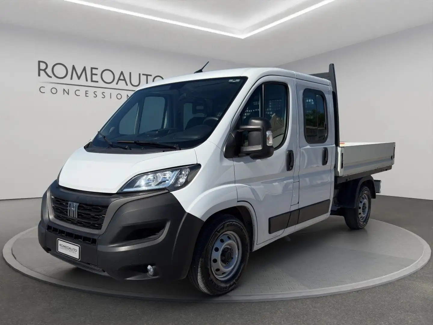 Fiat Ducato MAXI 2.2 Mjt 140CV Cassonato DOPPIA CABINA Blanc - 1