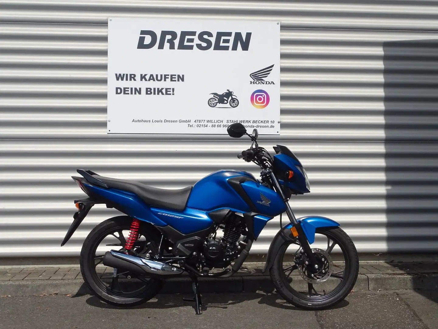 Honda CB 125 F   * 6 Jahre Garantie * 2025 Facelift * Blu/Azzurro - 1