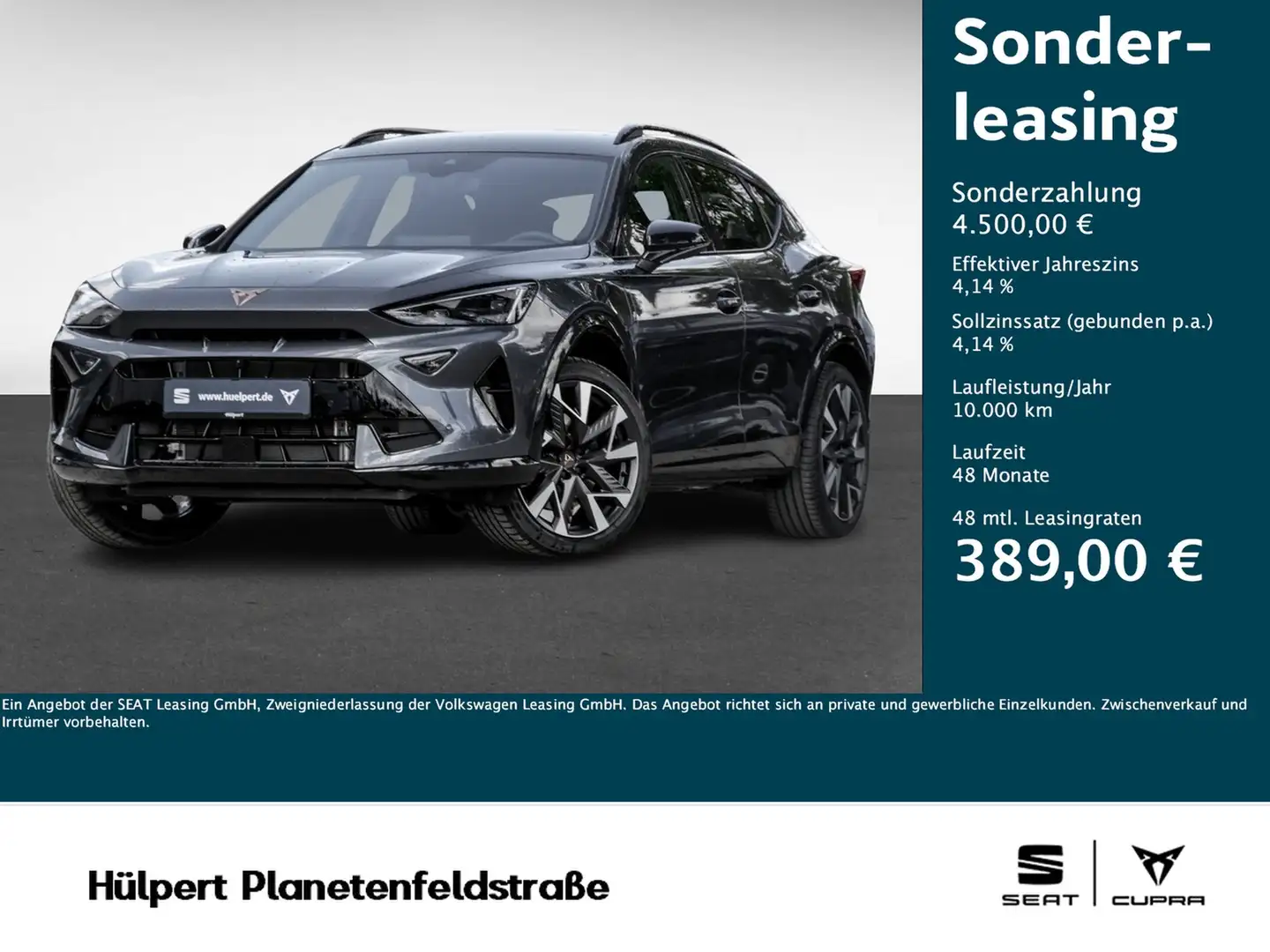 CUPRA Formentor VZ eHYBRID DSG eKLAPPE NAVI AHK 360CAM Grau - 1