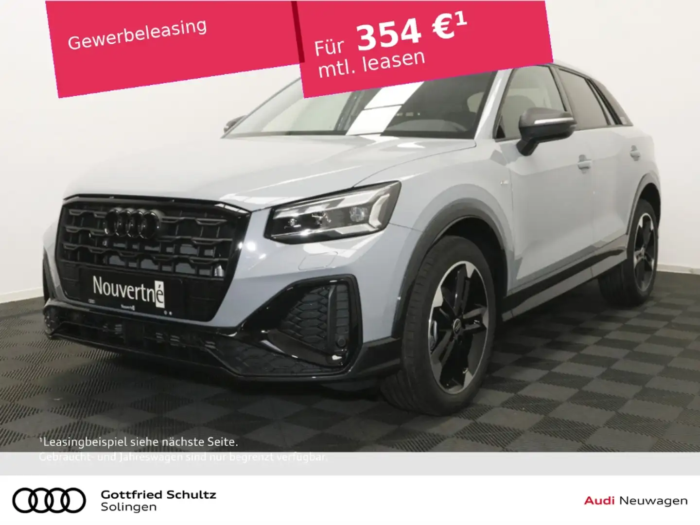 Audi Q2 35 TFSI Standheizung Matrix S line Grau - 1
