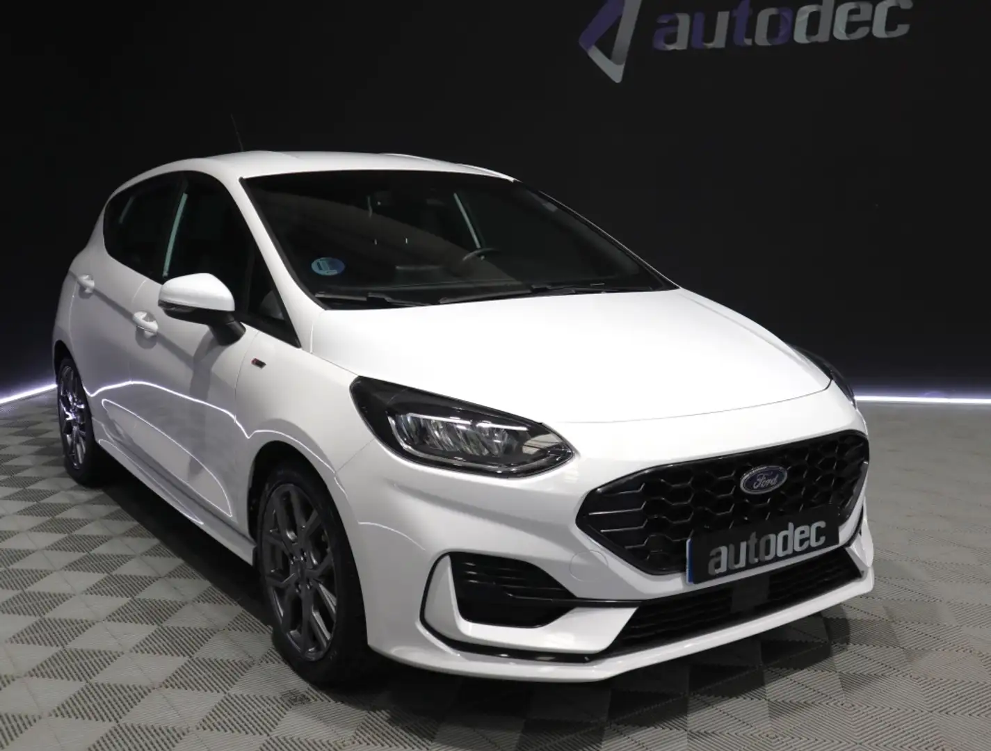 Ford Fiesta 1.0 EcoBoost MHEV ST Line 125 Blanco - 2