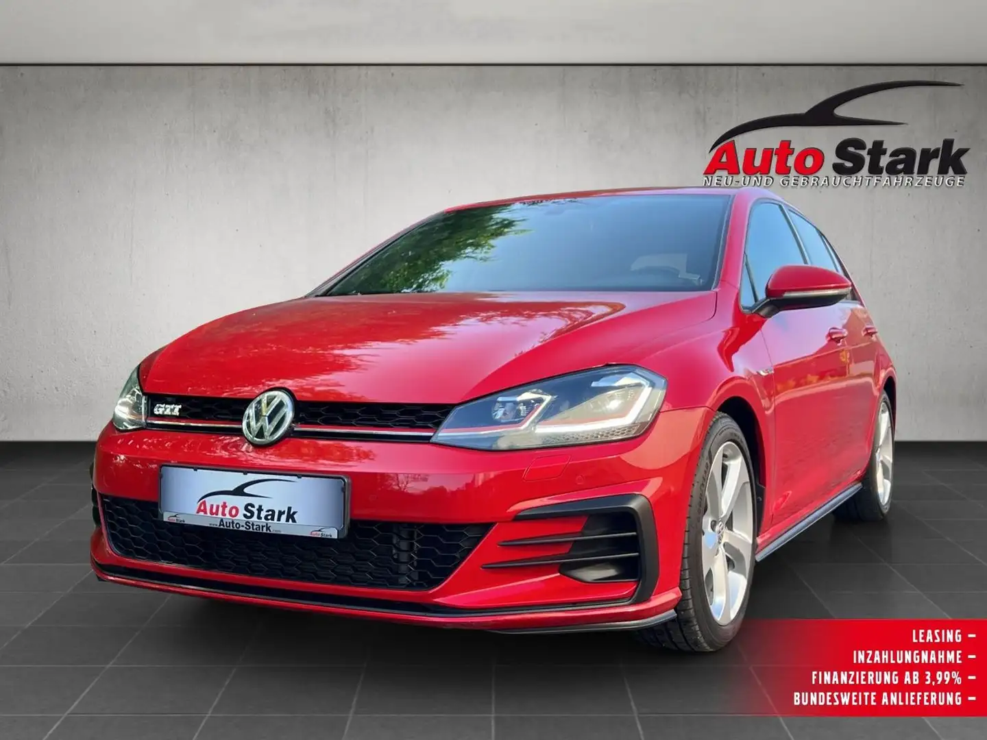 Volkswagen Golf GTI Facelift°230 PS°1.Hand°DSG°PDC°Winter-Paket°DEKRA° Rojo - 1
