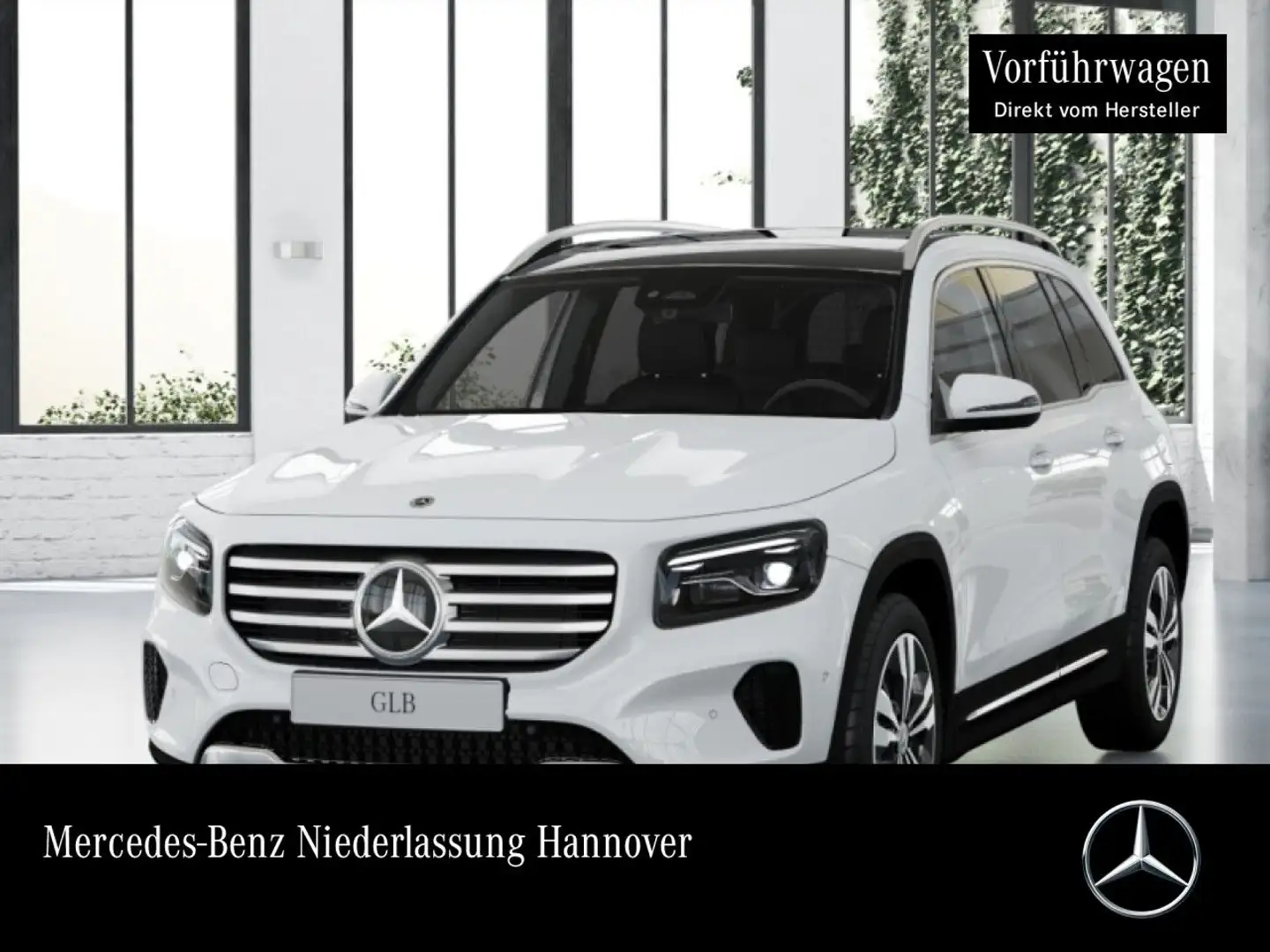Mercedes-Benz GLB 200 d 4M PROGRESSIVE+PANO+MULTIBEAM+KAMERA+8G Weiß - 1