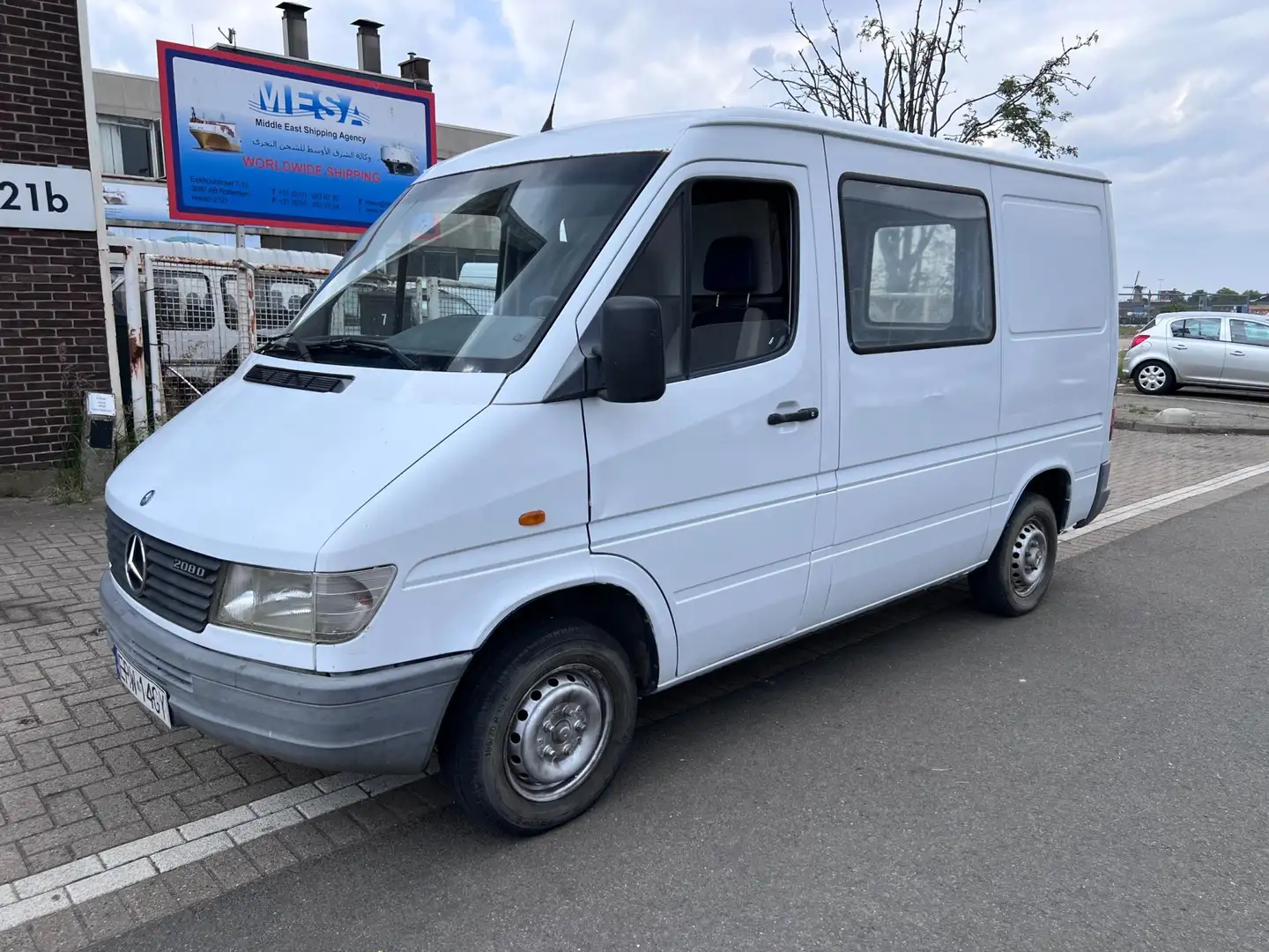 Mercedes-Benz Sprinter 208 D Original Kort / Laag Tel.+31641468730 Blanc - 2
