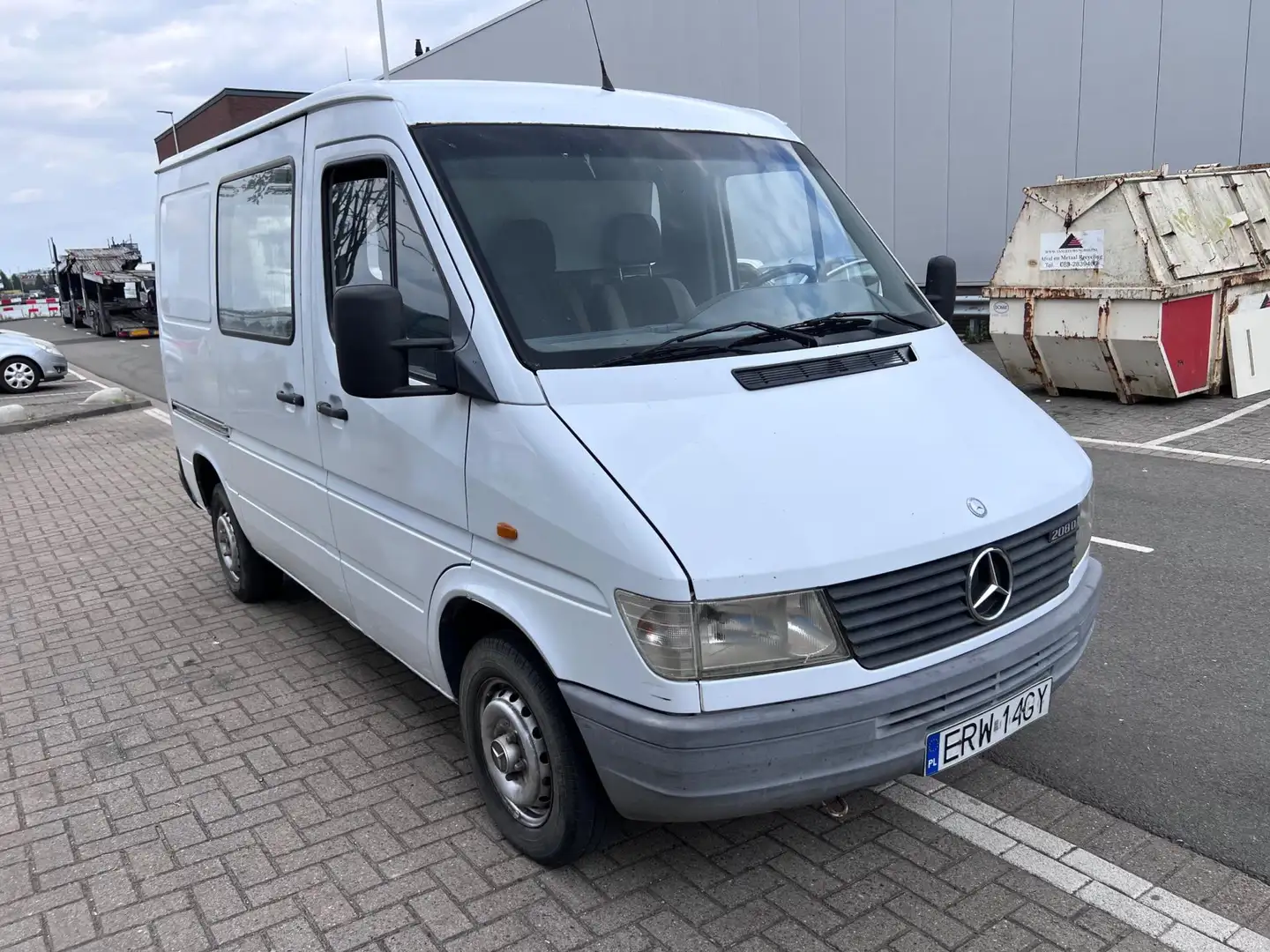 Mercedes-Benz Sprinter 208 D Original Kort / Laag Tel.+31641468730 Blanc - 1