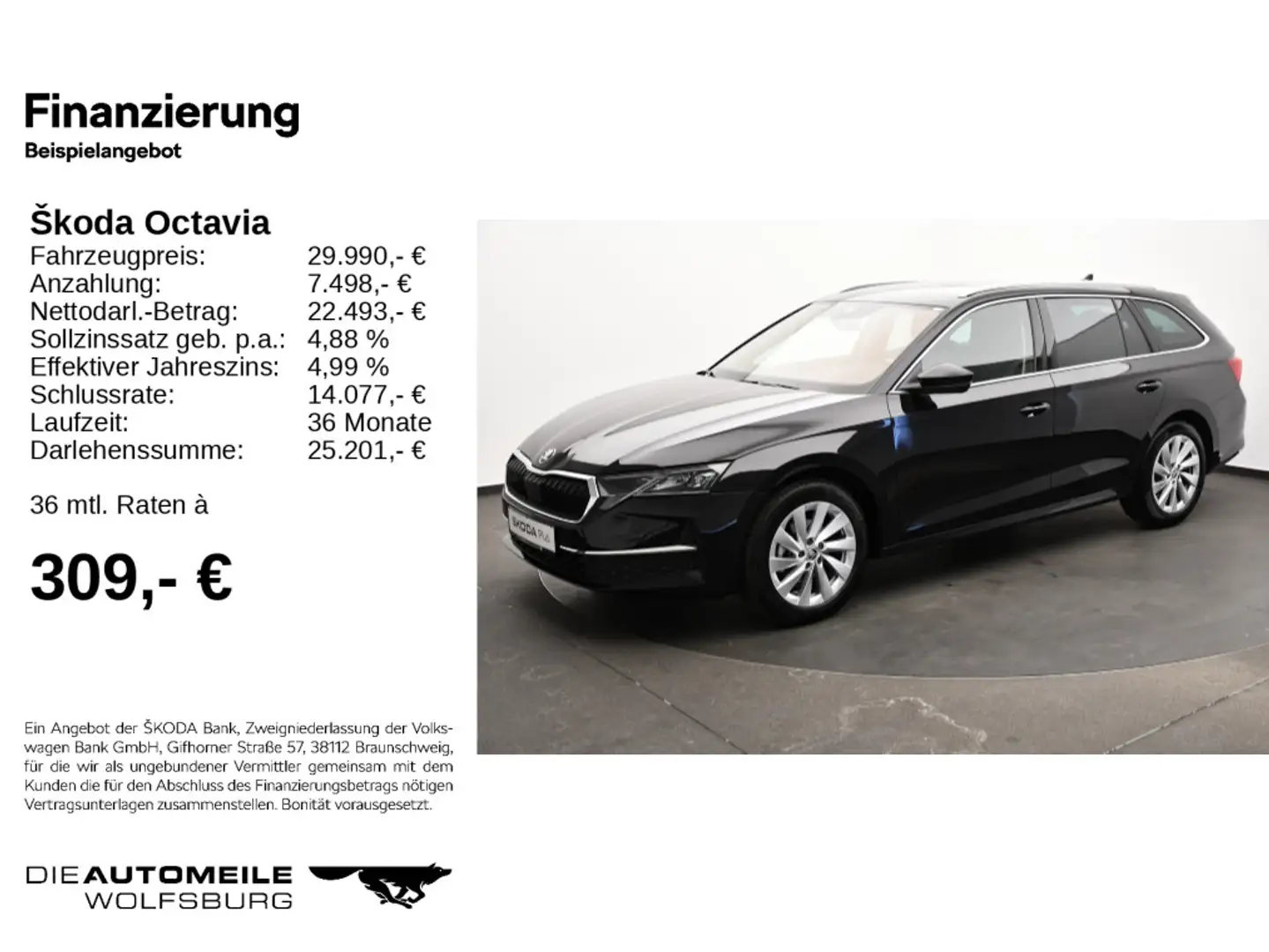 Skoda Octavia 4 IV Combi 1.5 eTSI DSG Selection Matrix Czarny - 2