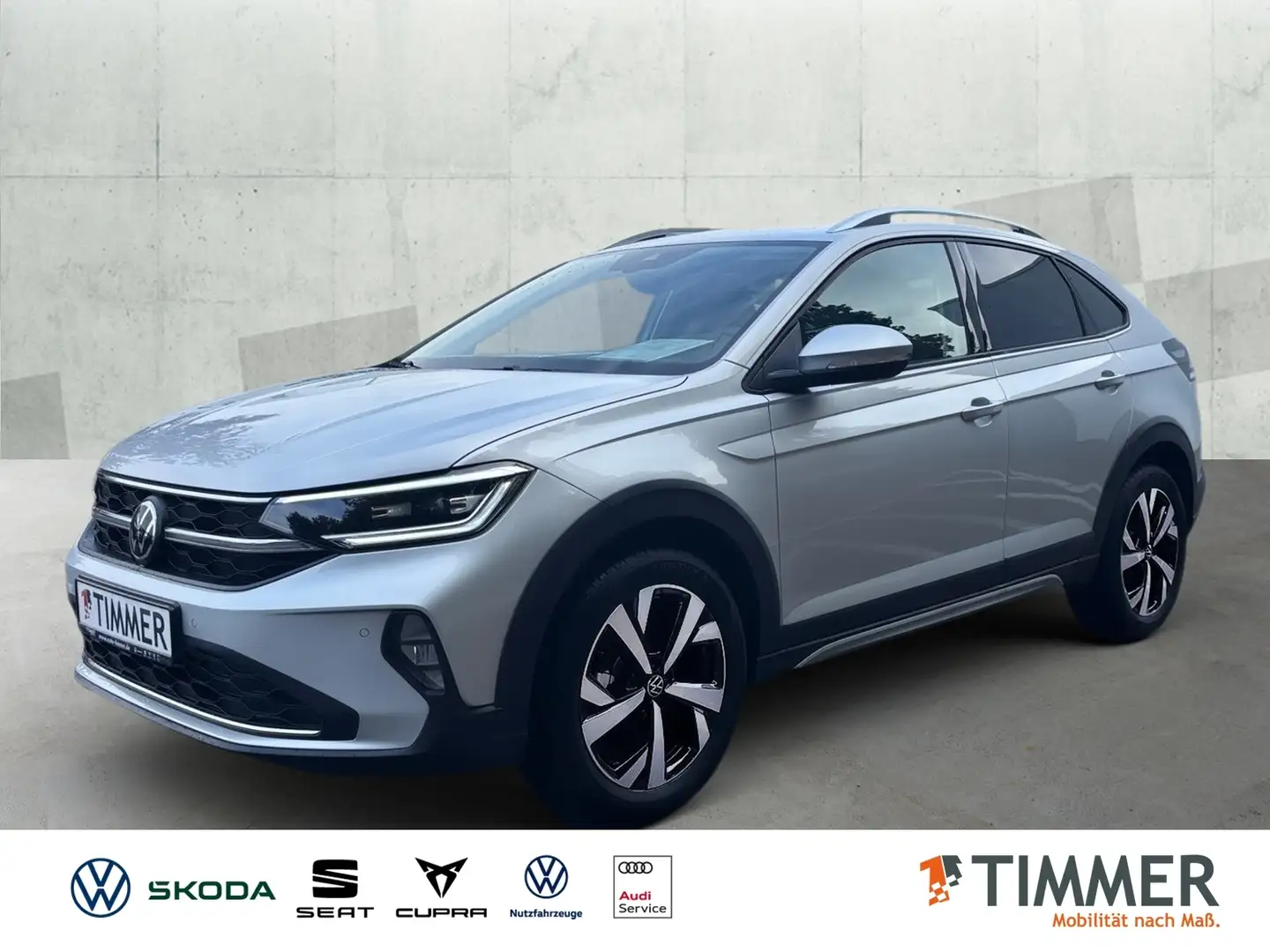 Volkswagen Taigo Style 1,0 l TSI OPF 85 kW (116 PS) 7-Gang-Doppelk Argent - 1