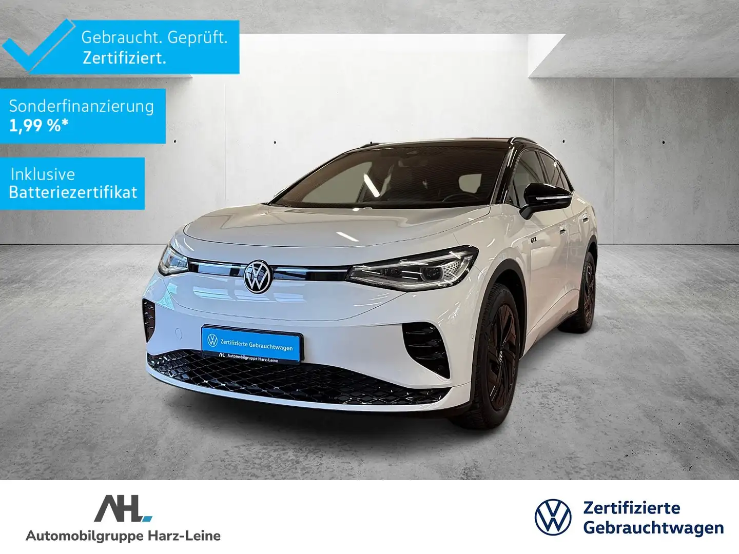 Volkswagen Sonstige ID.4 GTX 4Motion Matrix Navi ACC RFK Weiß - 1