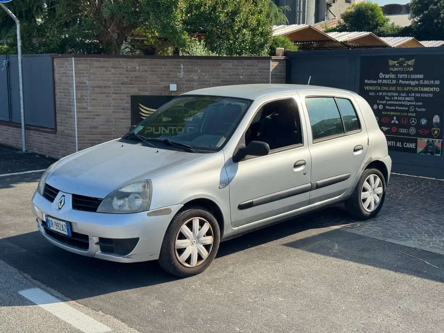Renault Clio Clio II 2004 Storia 5p 1.2 Confort Gpl Argento - 2