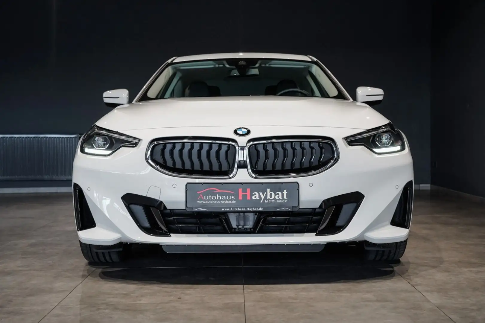 BMW 220 d Coupe ACC-DAB-AHK-Wide-19" Weiß - 2