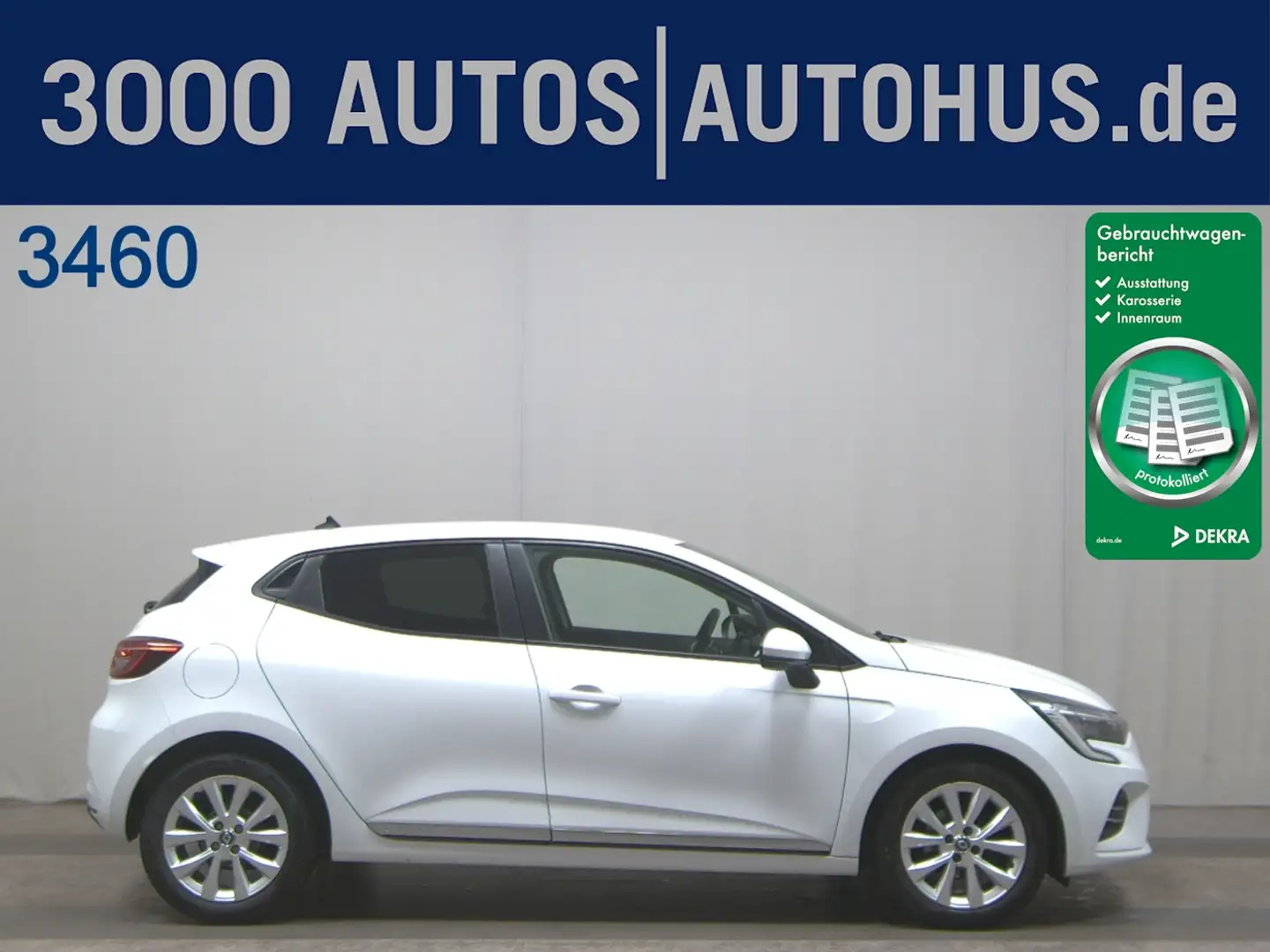 Renault Clio 0.9 TCe Experience Navi PDC DAB LED Blanc - 1