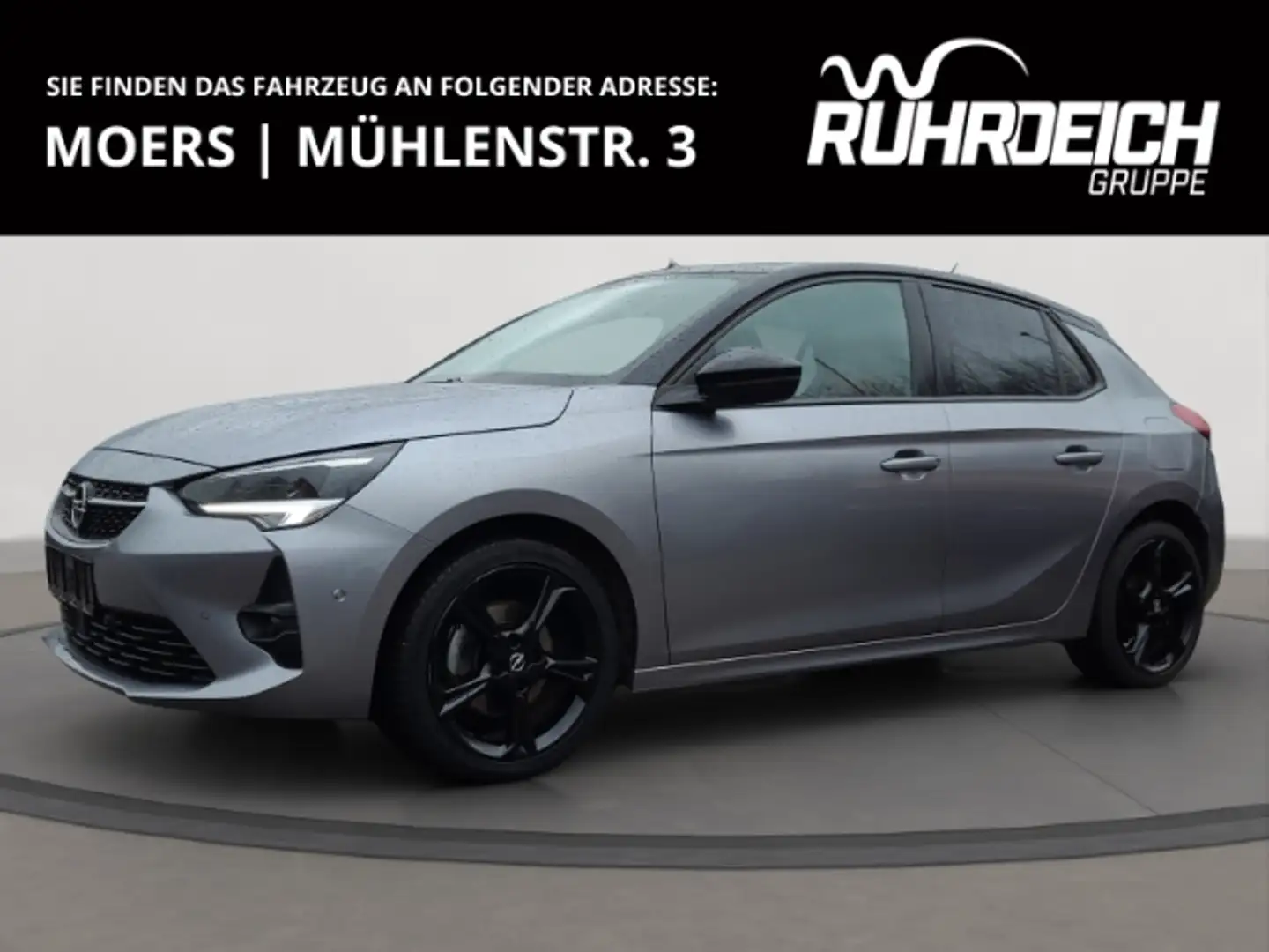 Opel Corsa GS Line Panoramadach PPvo+hi+Kamera AHK NSW TWW Pe Silber - 1