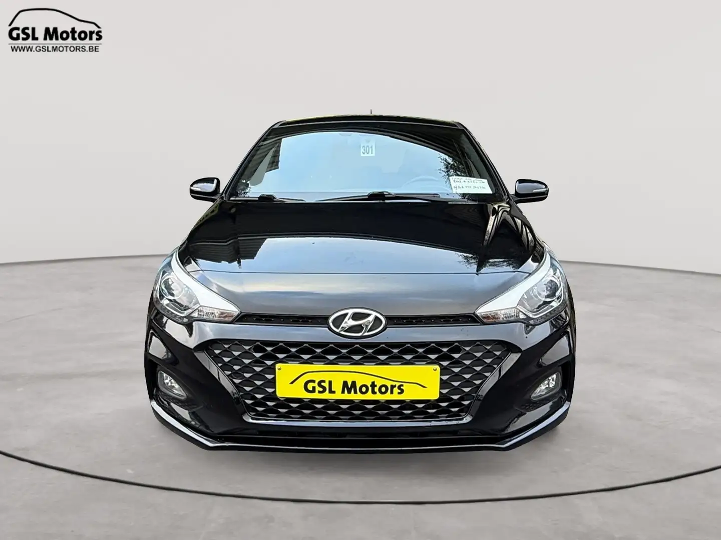 Hyundai i20 1.0 T-GDi 100cv Noire 07/19 70.873km airco GPS USB Noir - 2