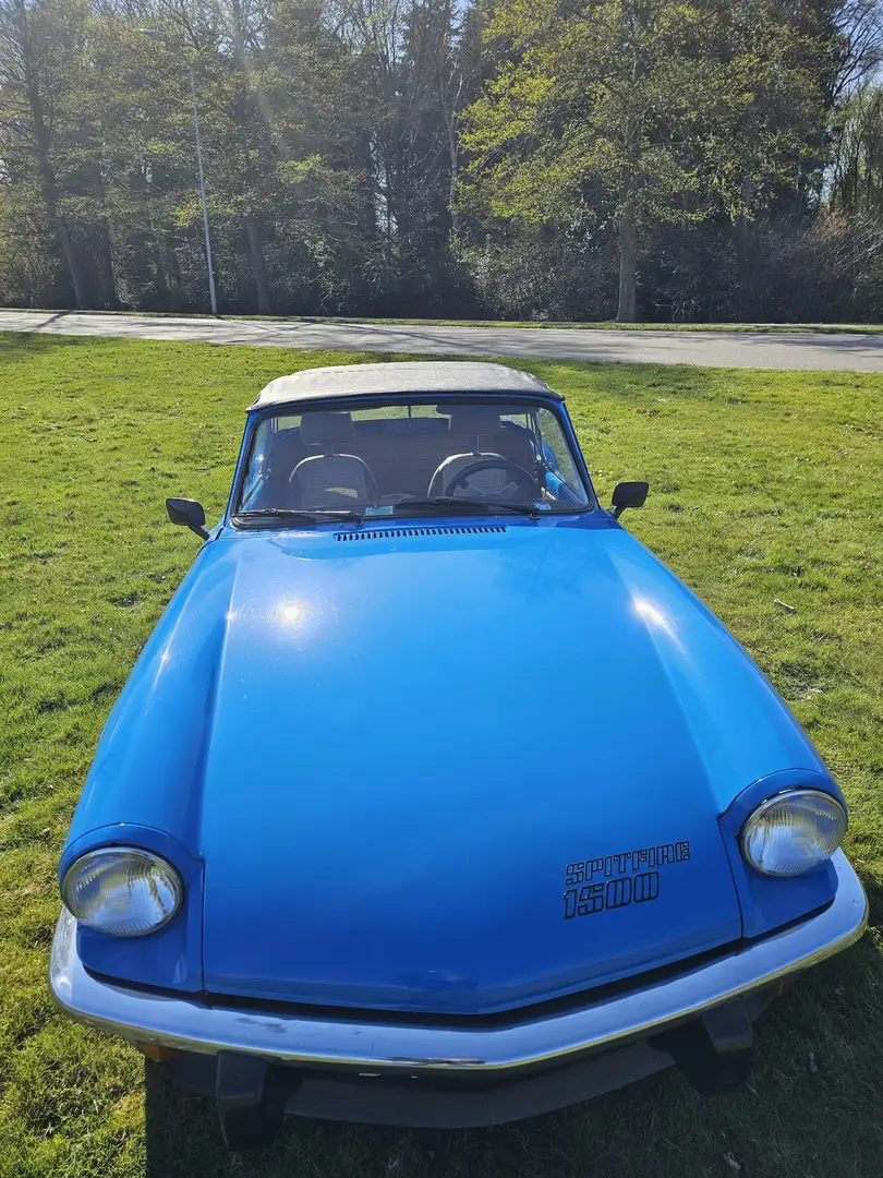 Triumph Spitfire Soft Top Blauw - 2