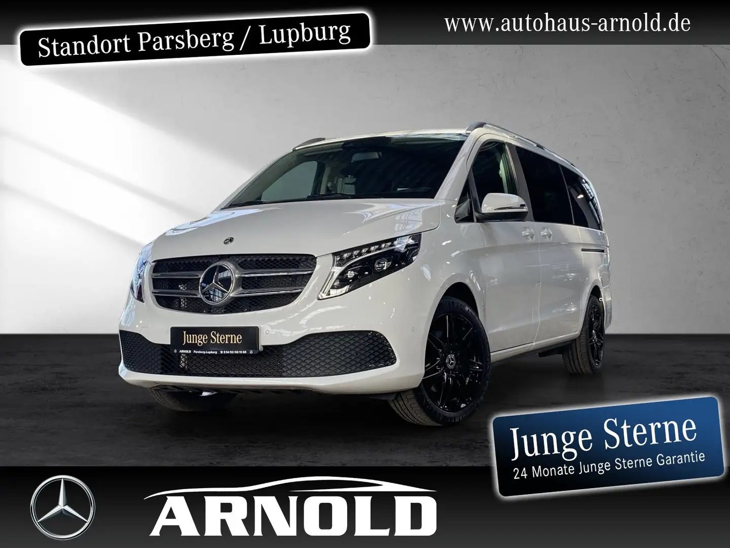 Mercedes-Benz V 250 V 250 d 4M EDITION Lang Kamera Distr AHK AMG LMR Weiß - 1