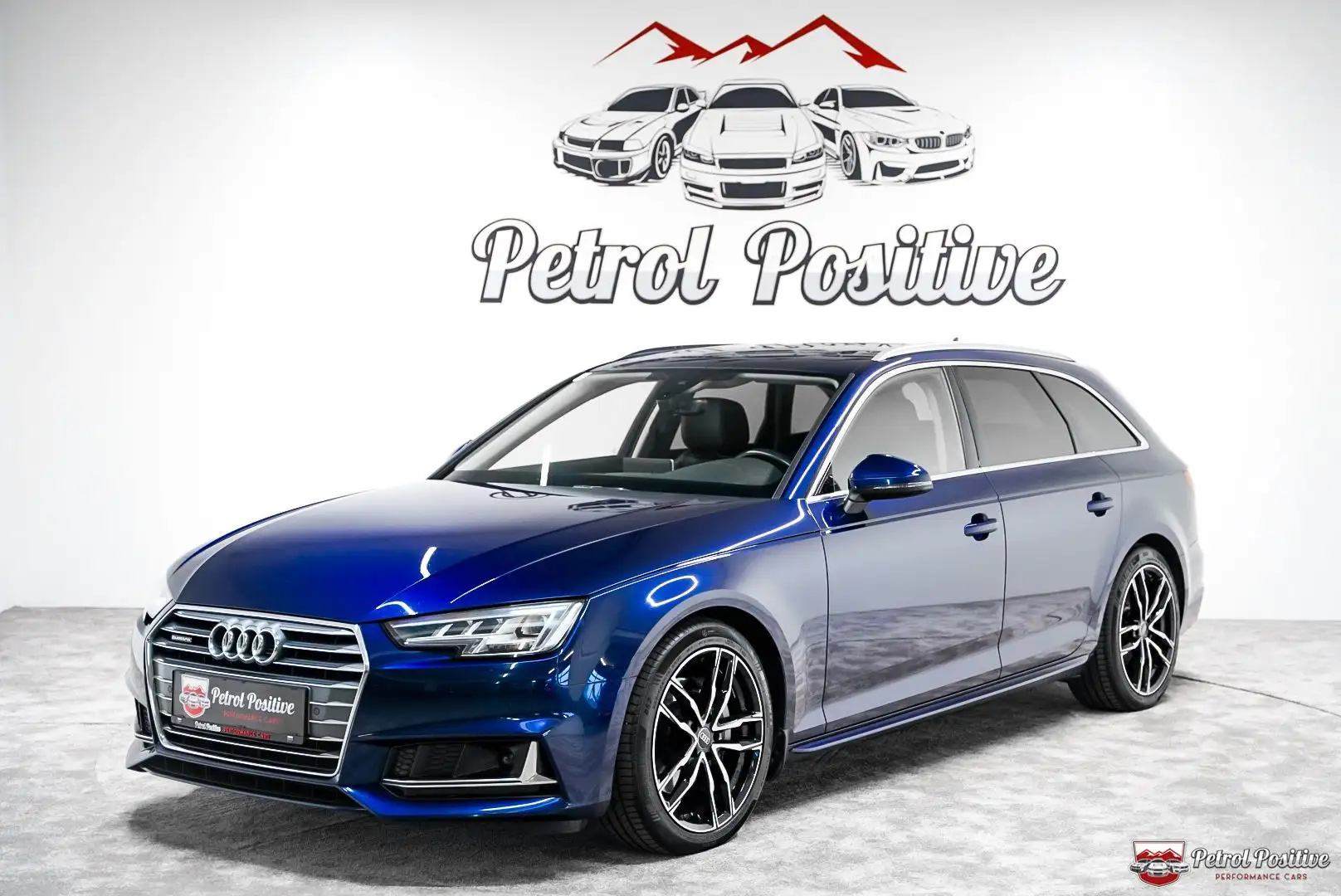 Audi A4 40 TDI Sport Quattro VIRTUAL*MATRIX*STANDHEIZUNG* Blauw - 1