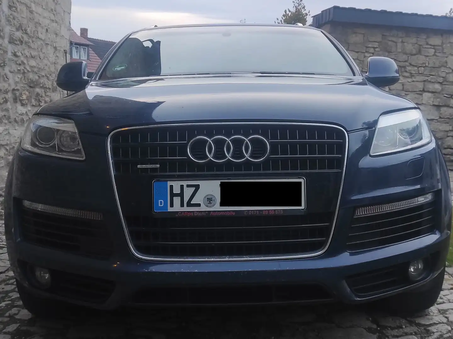 Audi Q7 Q7 Diesel V6 3.0 TDI DPF Quattro S-Line Bleu - 1