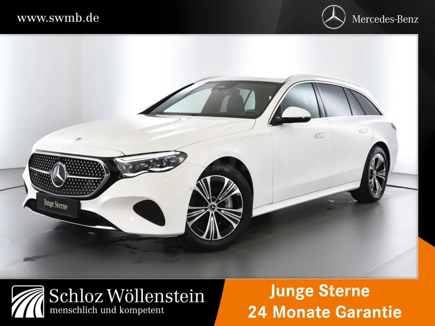 Mercedes-Benz E 450 d 4M T Avantgarde/Digital Light/AHK/DISTRON Weiß - 1