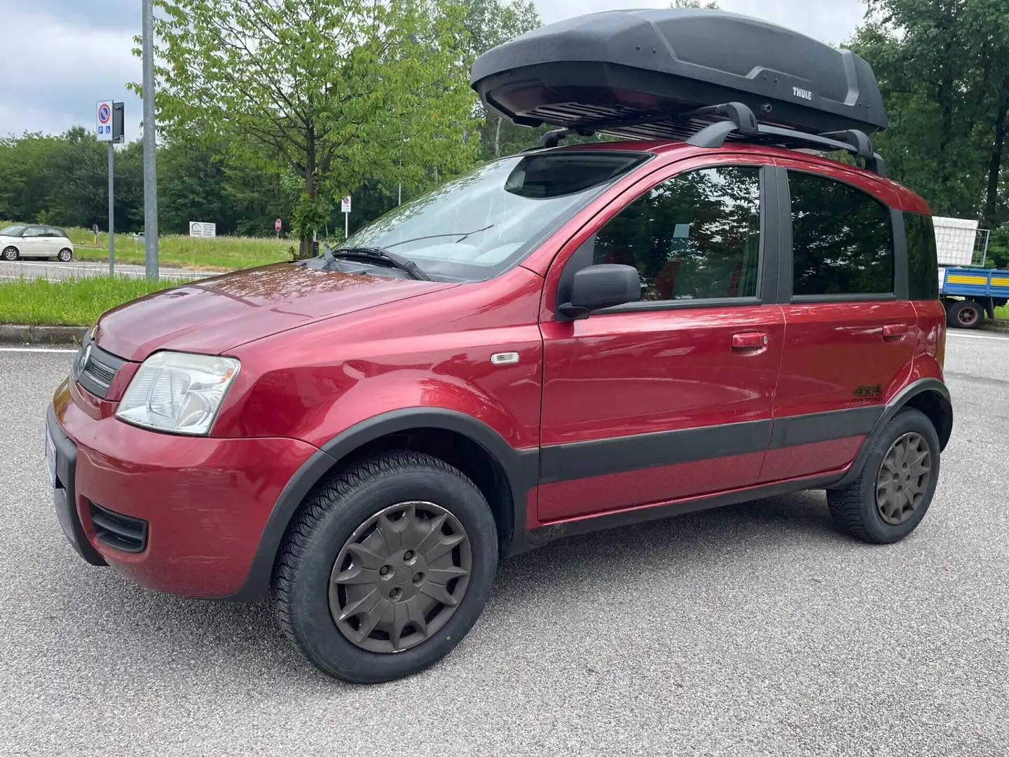 Fiat Panda 1.2 4x4*Neopatentati*Solo 68000km* Rosso - 2