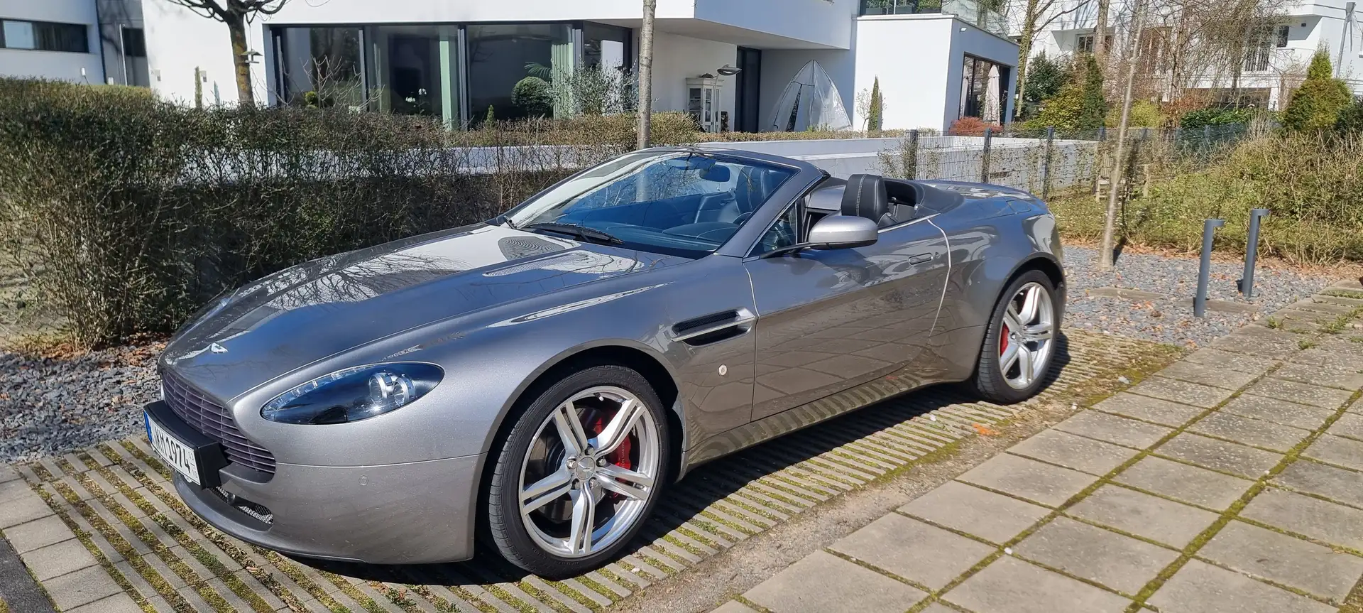 Aston Martin V8 V8 Vantage Roadster Sportshift Plateado - 2