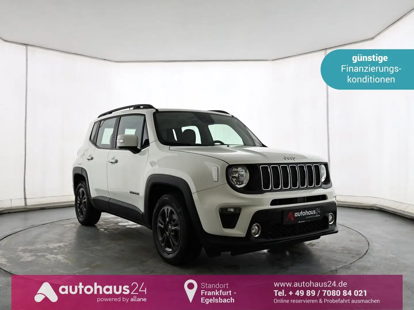 Jeep Renegade 1.0 T-GDI Carplay|PDC|Sitzhzg.|DAB Weiß - 1