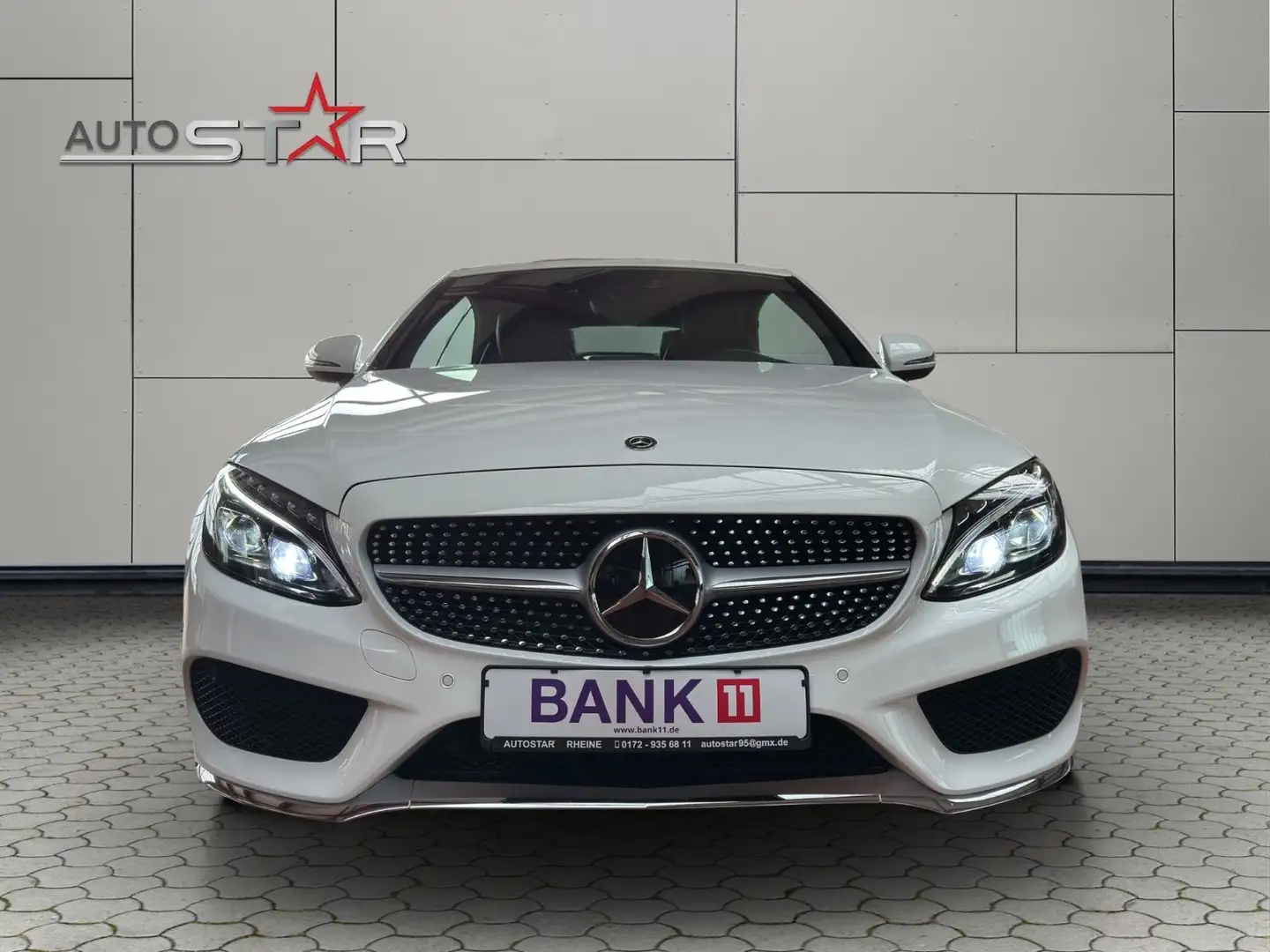 Mercedes-Benz C 200 Cabrio C 200*AMG Paket *Lichtpaket*LED*Automatik Wit - 2