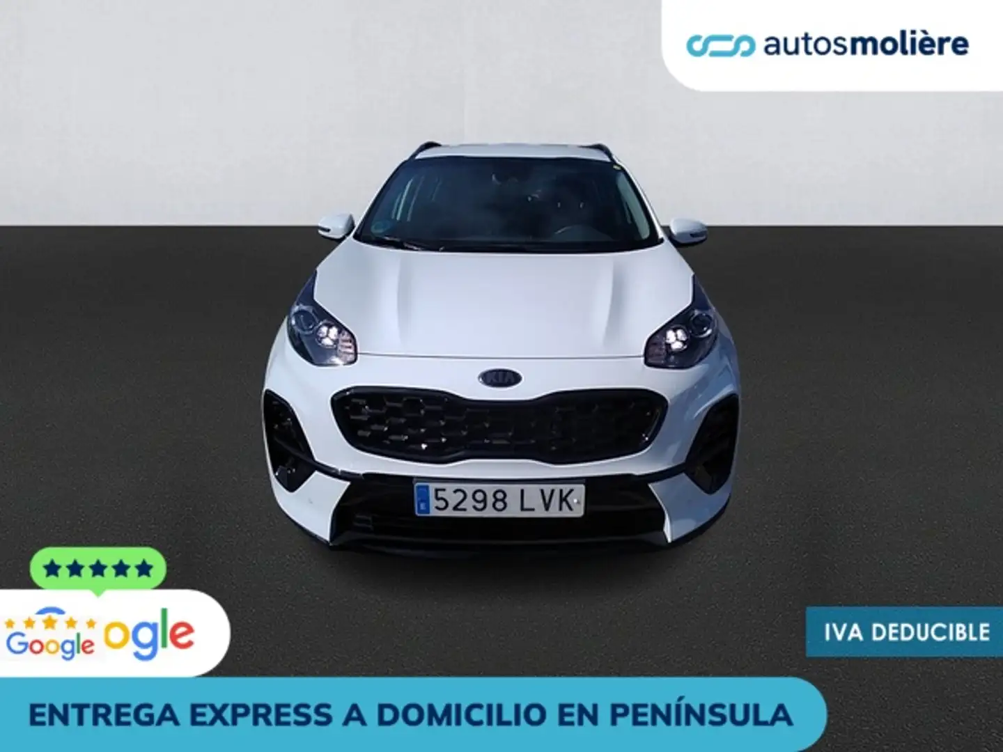 Kia Sportage 1.6 MHEV Black Edition 4x2 136 Blanco - 2