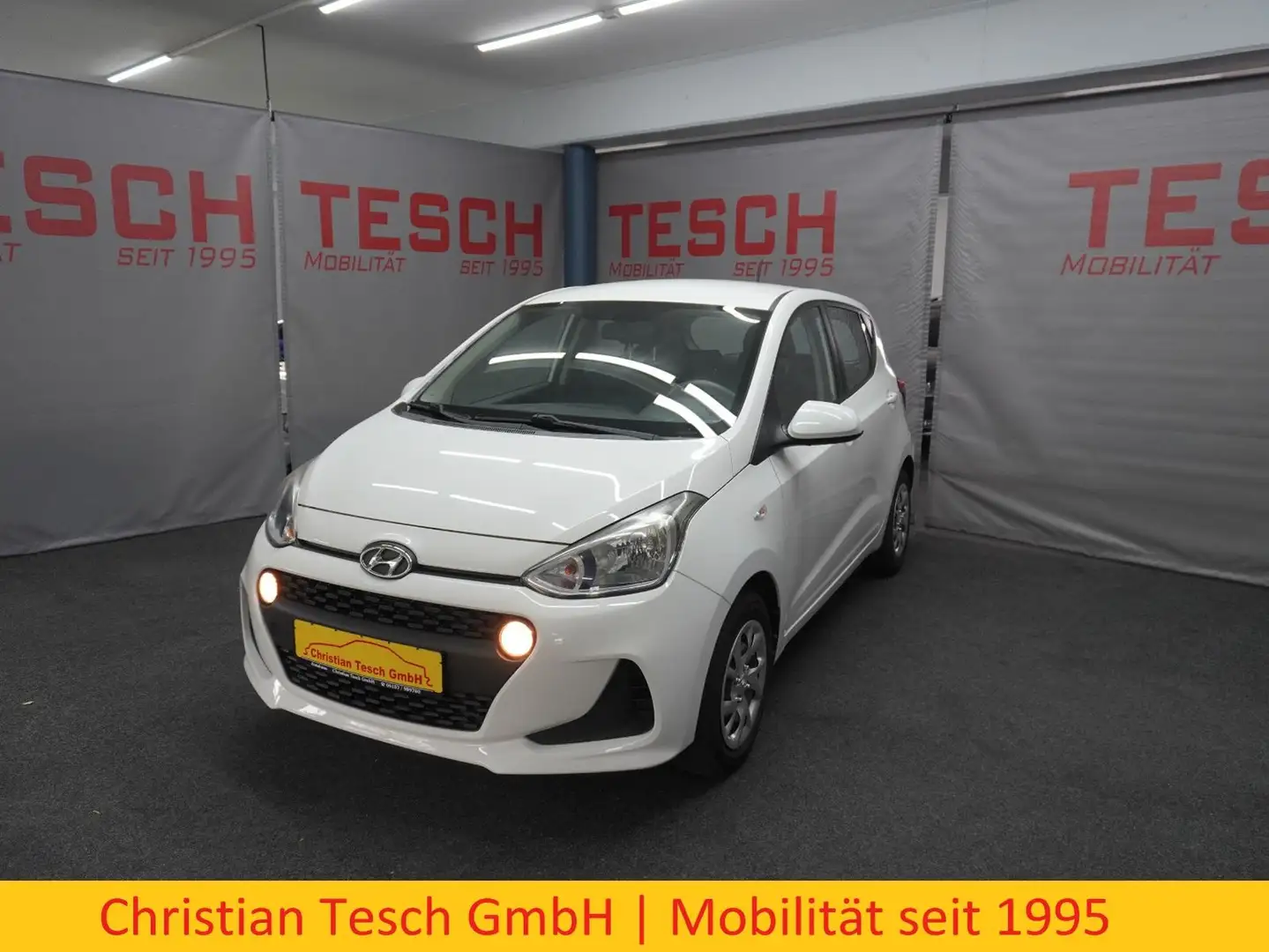 Hyundai i10 1.0 Aut. | KLIMA | SITZHZG | ALLWETTERREIFEN Weiß - 1