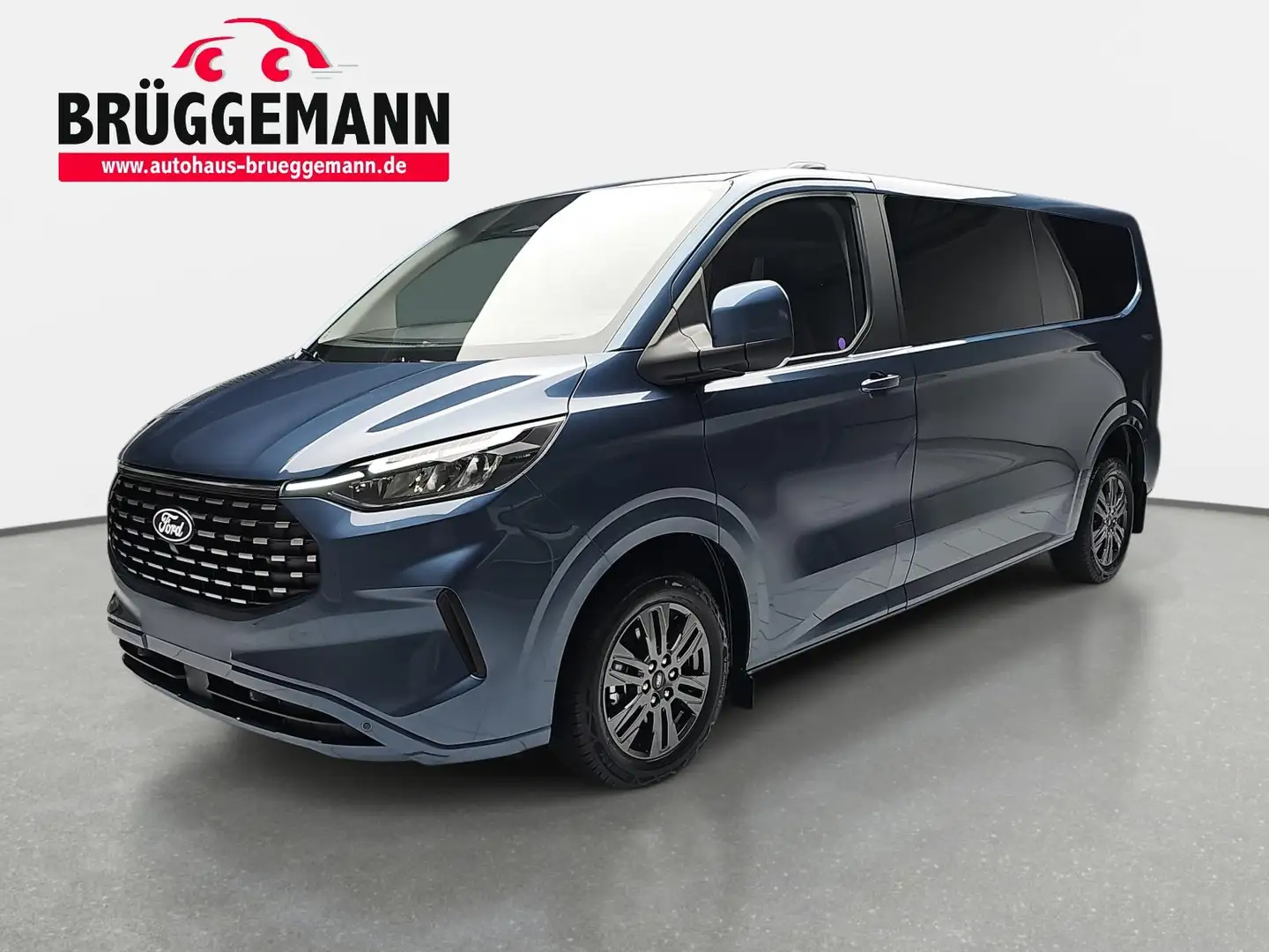 Ford Tourneo Custom TOURNEO CUSTOM 2.0 ECOBLUE AUTO. 320 L2H1 TITANIUM Bleu - 1