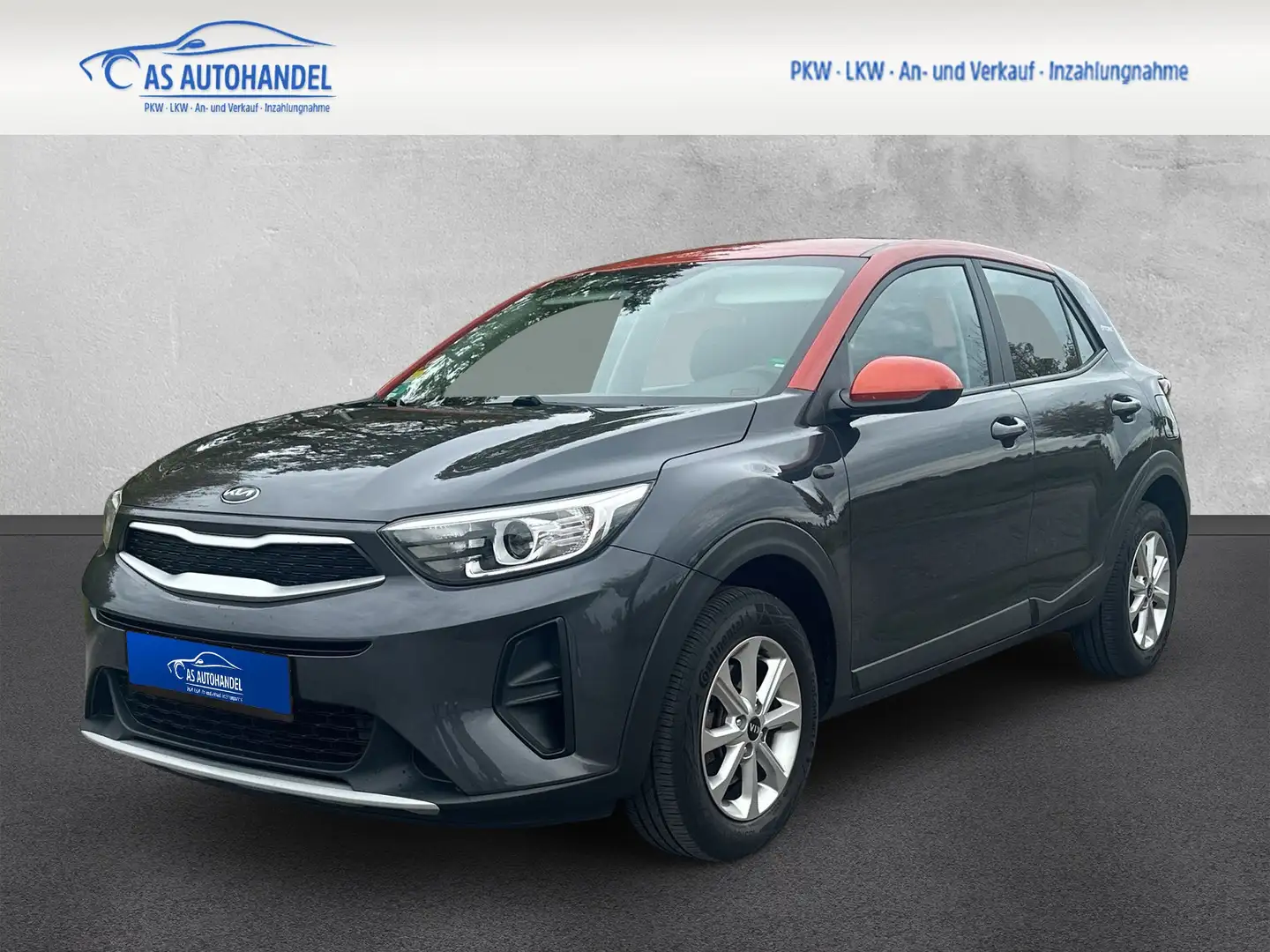 Kia Stonic Edition 7 Gepflegt Shz 1. Hand Grau - 1