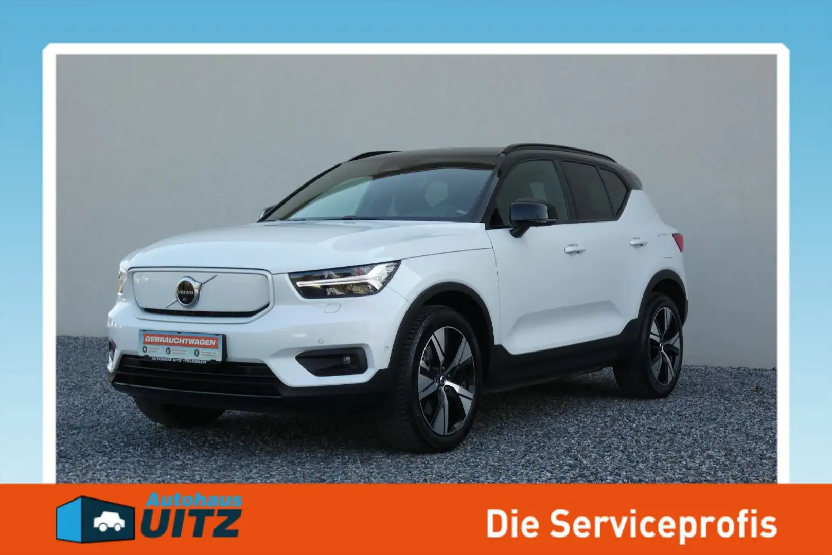 Volvo XC40 Pro Recharge Pure Electric +360°+PanoSD+LED Weiß - 1