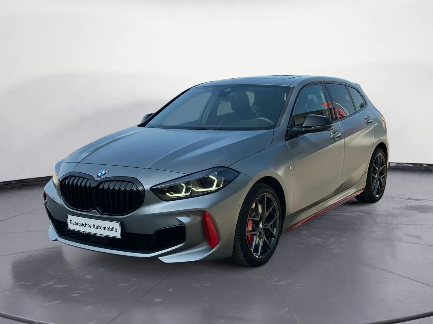 BMW 128 ti Navi Tempom.aktiv Panoramadach Bluetooth P Grau - 2