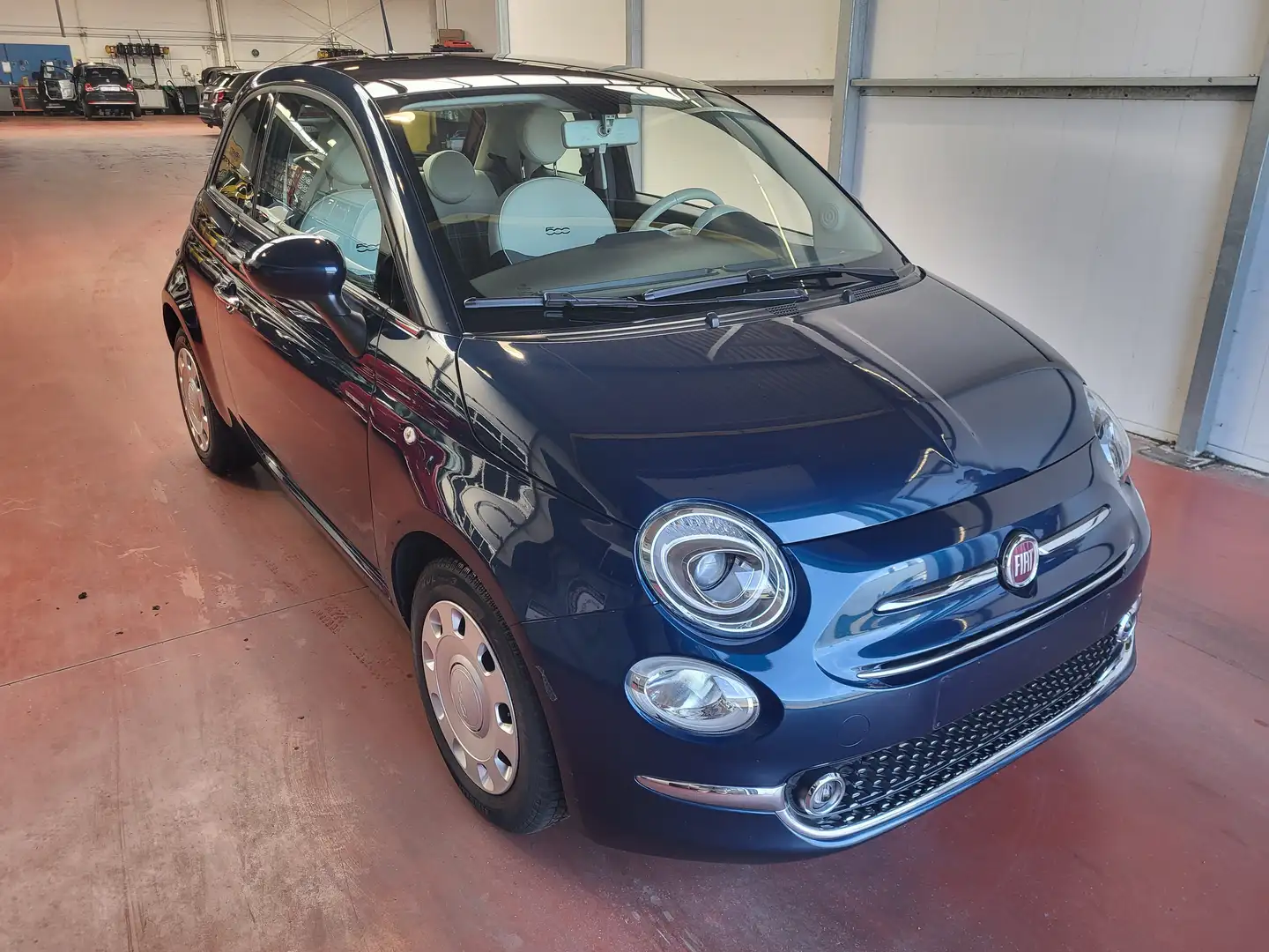 Fiat 500 0.9 T TwinAir Lounge Bleu - 2