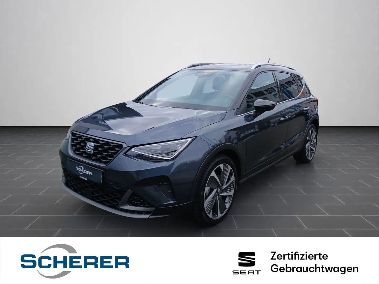 SEAT Arona 1.0 TSI FR Voll LED Kessy Full Link Fahras Grau - 1