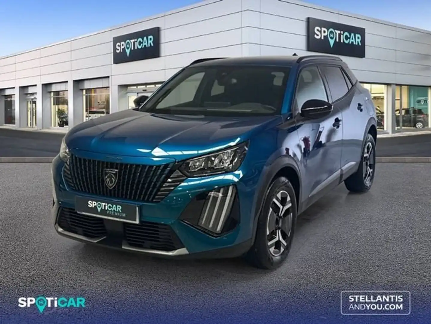 Peugeot 2008 Hybrid Allure eDCS6 145 Azul - 1