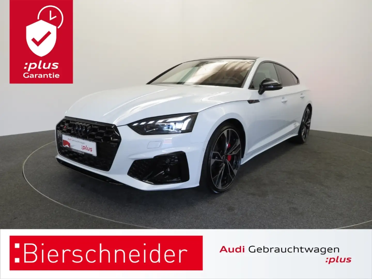 Audi S5 Sportback Competition Plus LASER 20 S-SITZE HEAD-U Wit - 1