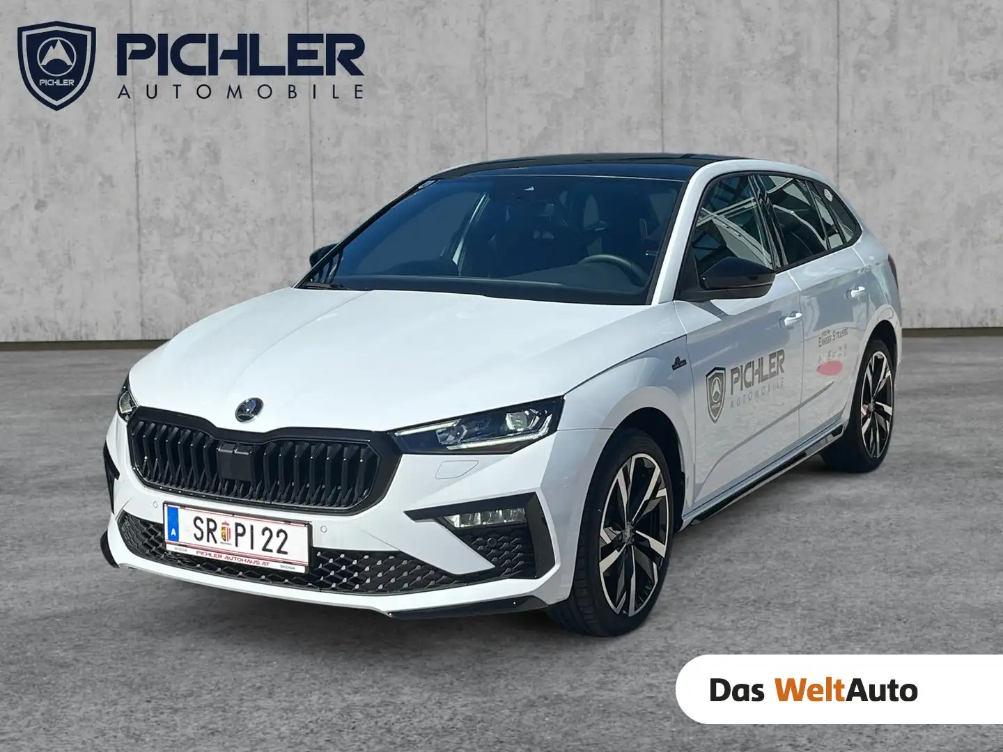 Skoda Scala Monte Carlo TSI DSG Weiß - 1