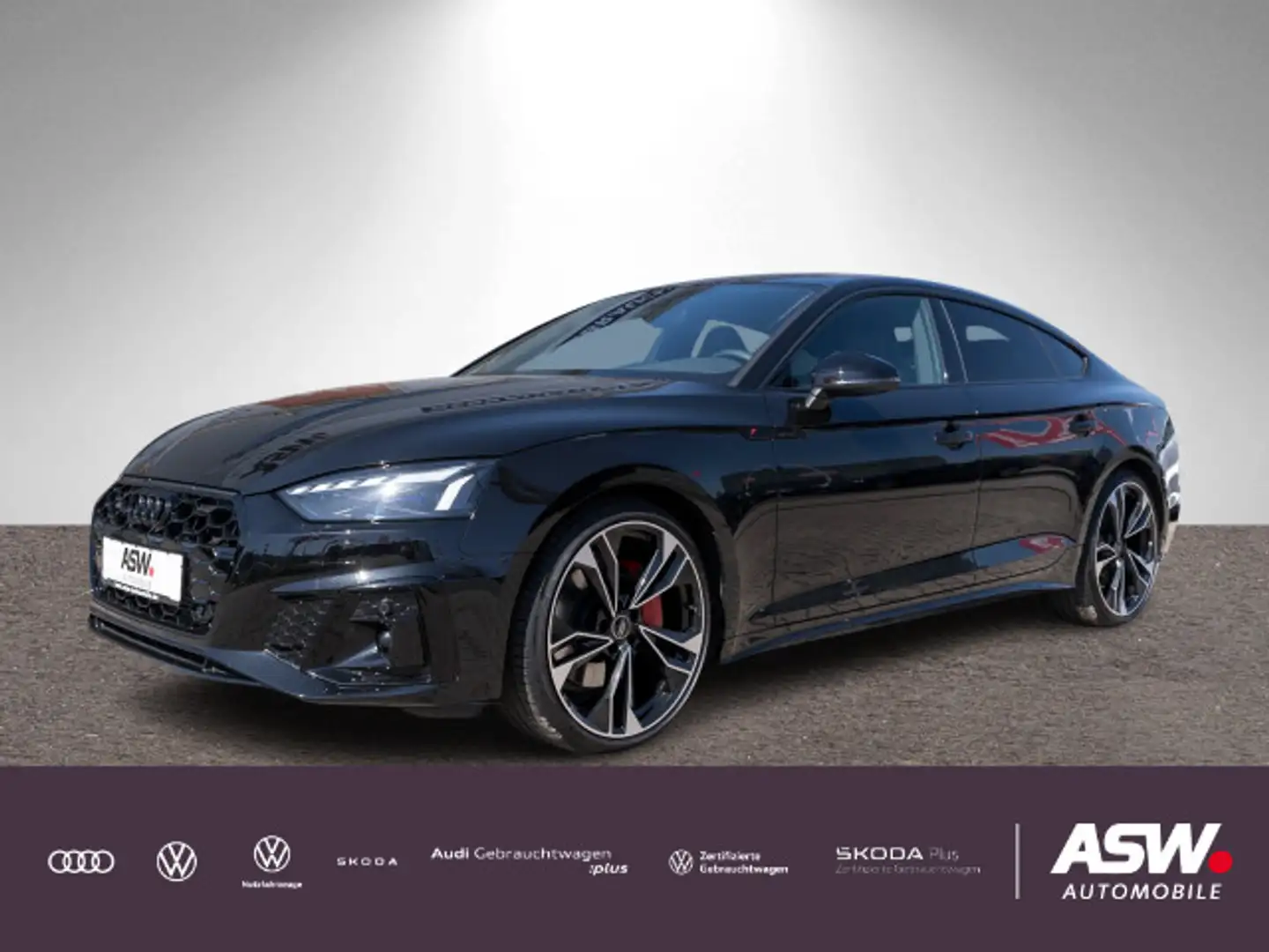 Audi A5 S line 45TFSI quattro Stronic B&O Nero - 1