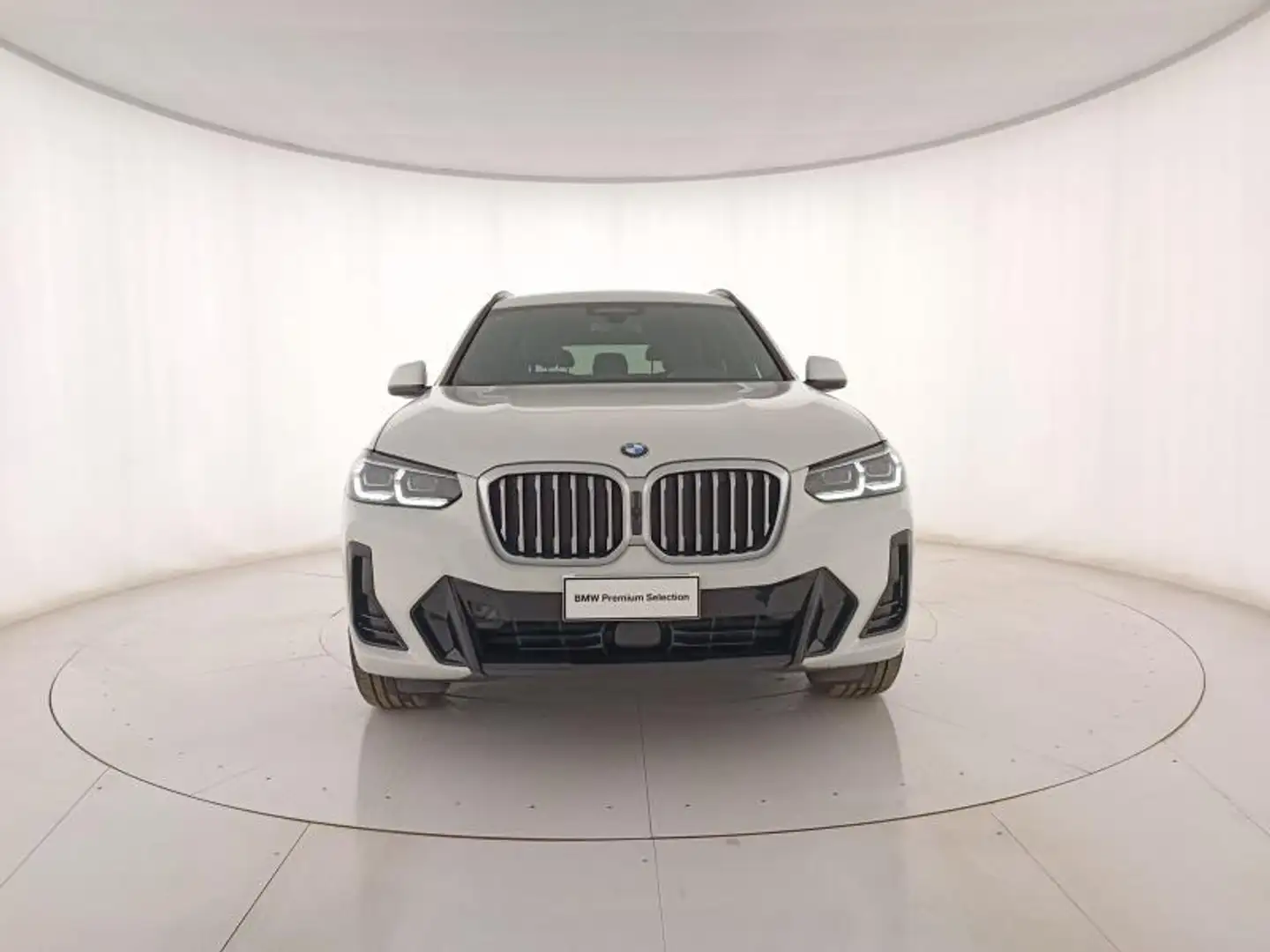 BMW X3 xdrive20d mhev 48V Msport auto Bianco - 2