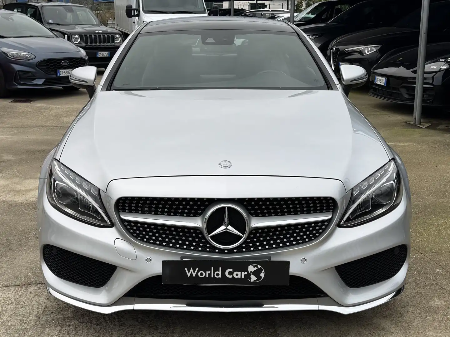 Mercedes-Benz C 250 Coupe d Premium Plus AMG EDITION Argento - 1