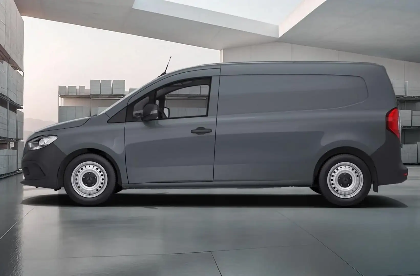 Mercedes-Benz Citan BASE Kasten 110 CDI L2 Klima Holz MBUX Kam 70 k... Сірий - 2